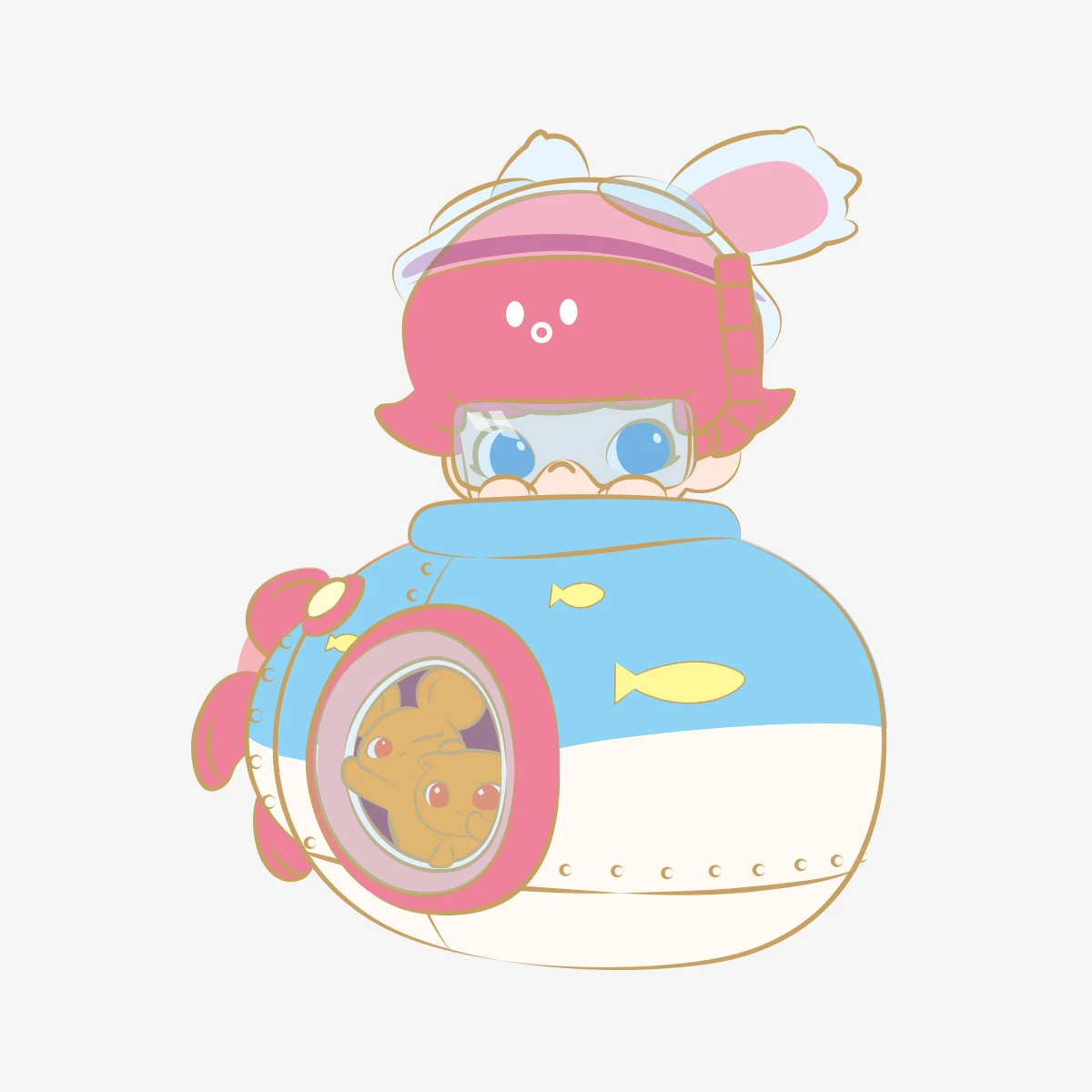 DIMOO Where We Go Badge (3PC & 9PC) 3 DIMOO Where We Go Badge (3PC & 9PC) - Image 3