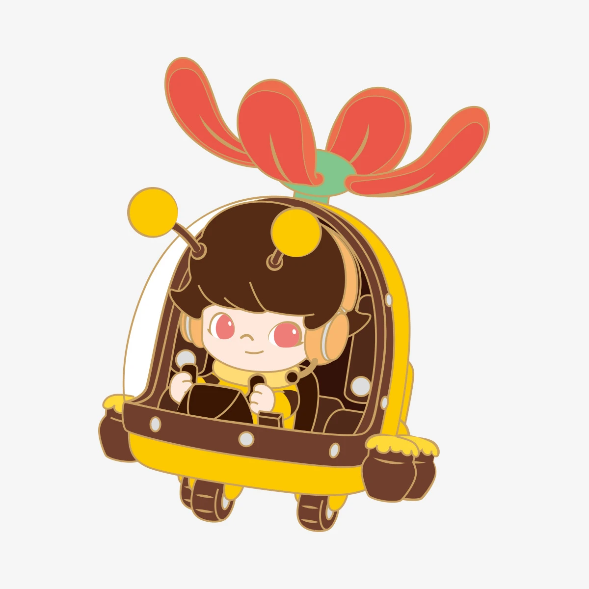 DIMOO Where We Go Badge (3PC & 9PC) 9 DIMOO Where We Go Badge (3PC & 9PC) - Image 9