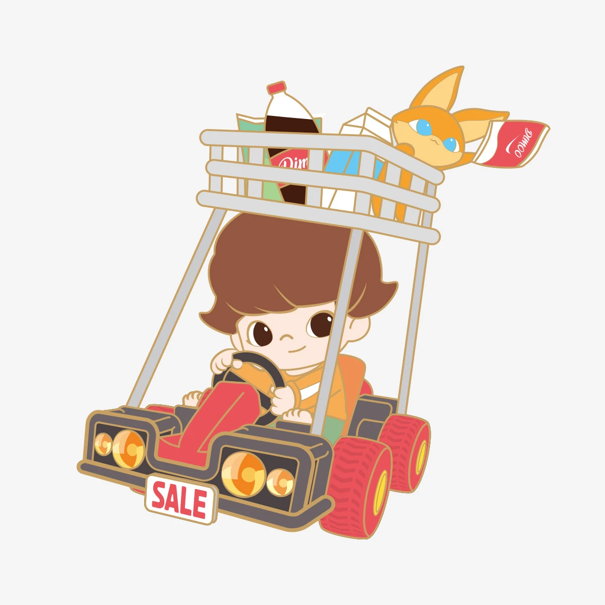 DIMOO Where We Go Badge (3PC & 9PC) 1 DIMOO Where We Go Badge (3PC & 9PC)