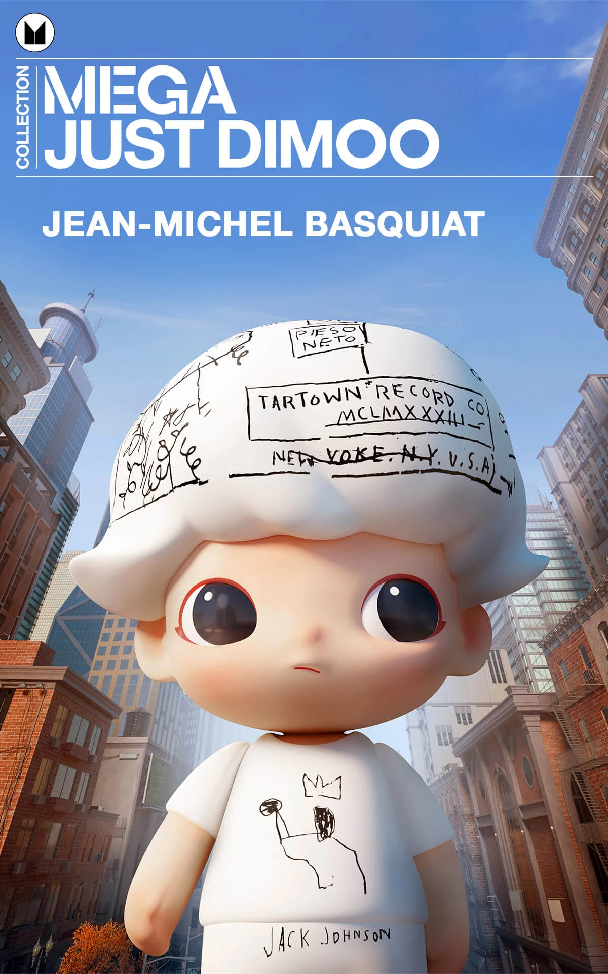 MEGA COLLECTION 1000% JUST DIMOO × Jean-Michel Basquiat 5 MEGA COLLECTION 1000% JUST DIMOO × Jean-Michel Basquiat - Image 5