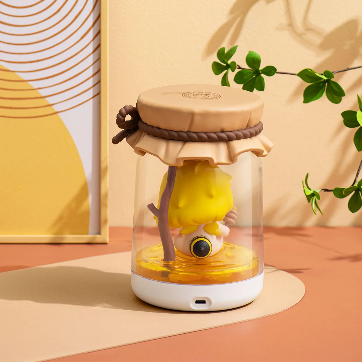 HONEY BEEDY Jar Light Figurine 5 HONEY BEEDY Jar Light Figurine - Image 5