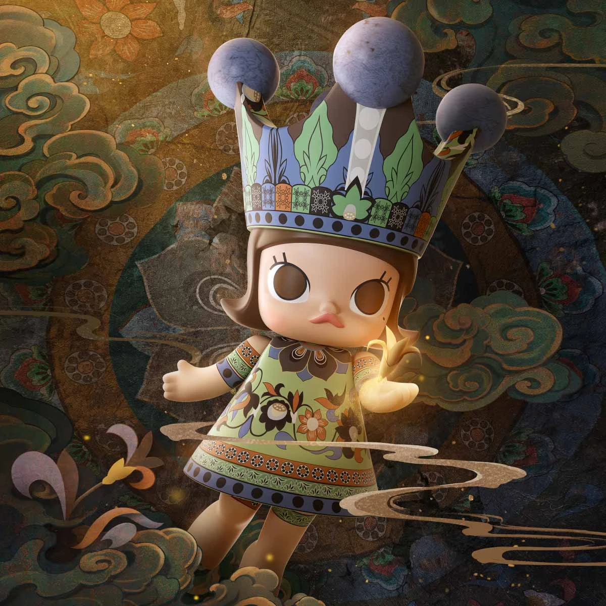 MEGA ROYAL MOLLY 1000% Shana Chang. Dun Huang 8 MEGA ROYAL MOLLY 1000% Shana Chang. Dun Huang - Image 8