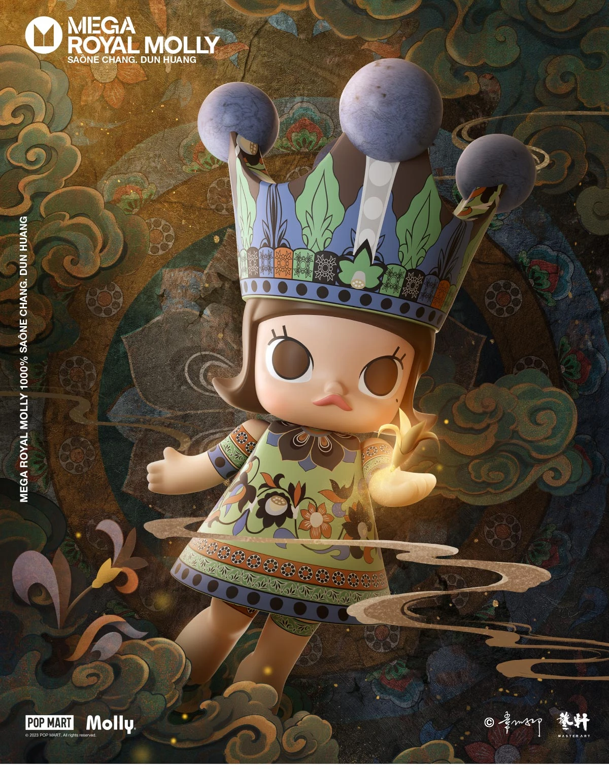 MEGA ROYAL MOLLY 1000% Shana Chang. Dun Huang 9 MEGA ROYAL MOLLY 1000% Shana Chang. Dun Huang - Image 9