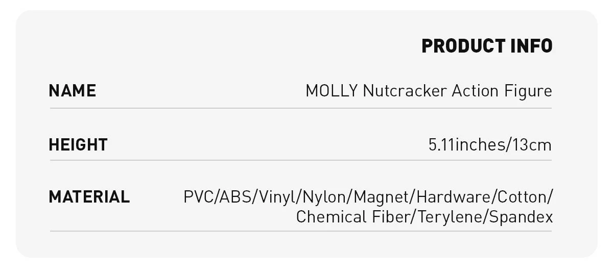 MOLLY Nutcracker Action Figure 9 MOLLY Nutcracker Action Figure - Image 9