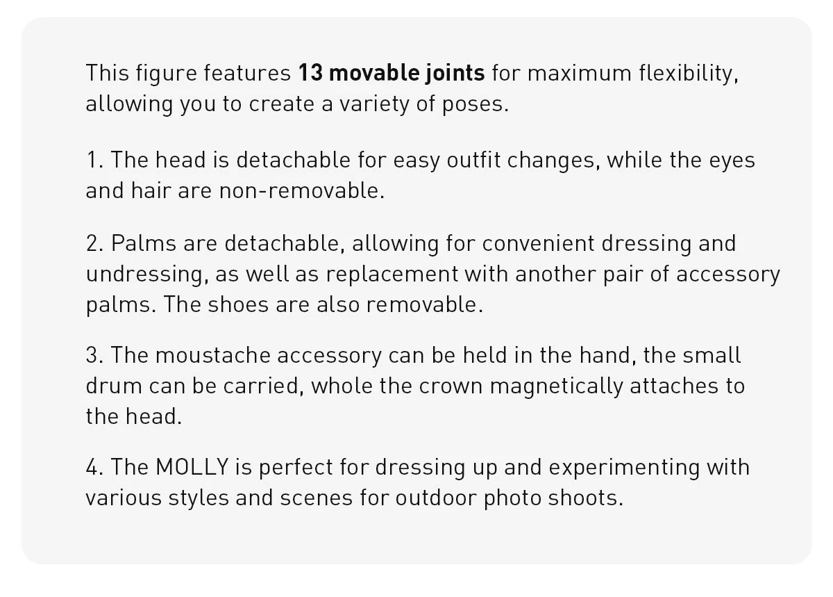 MOLLY Nutcracker Action Figure 15 MOLLY Nutcracker Action Figure - Image 15