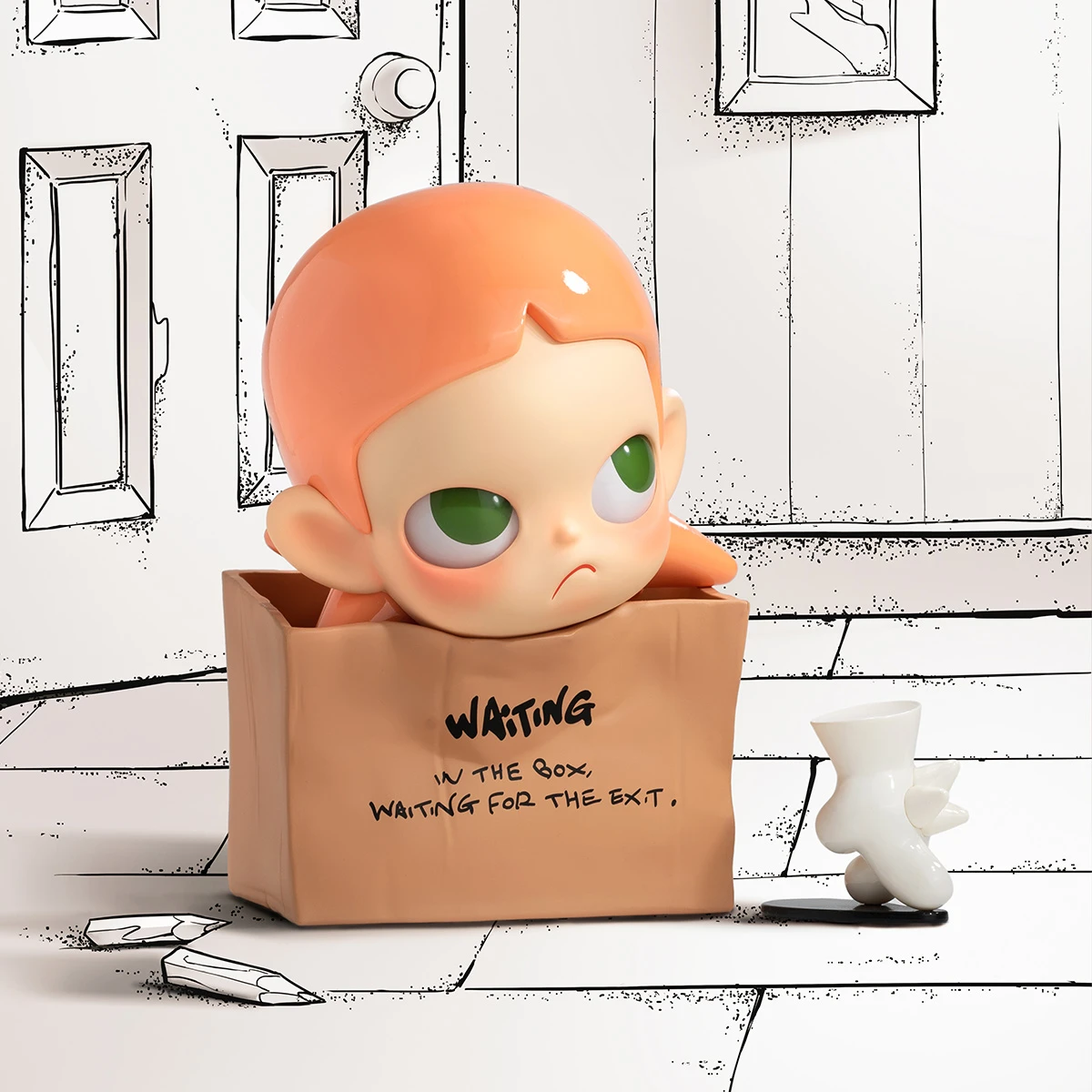 Zsiga Waiting Figurine 4 Zsiga Waiting Figurine - Image 4