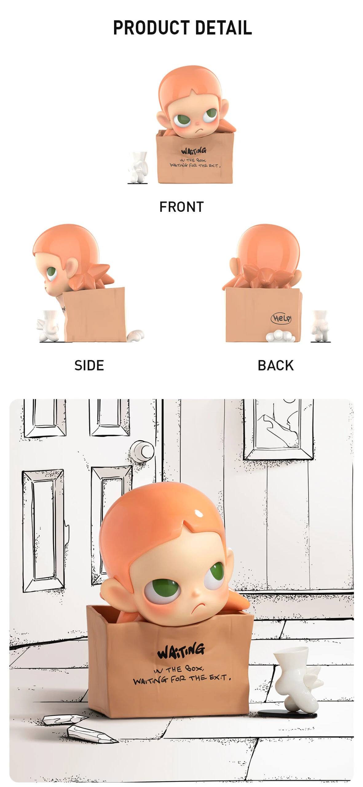 Zsiga Waiting Figurine 7 Zsiga Waiting Figurine - Image 7