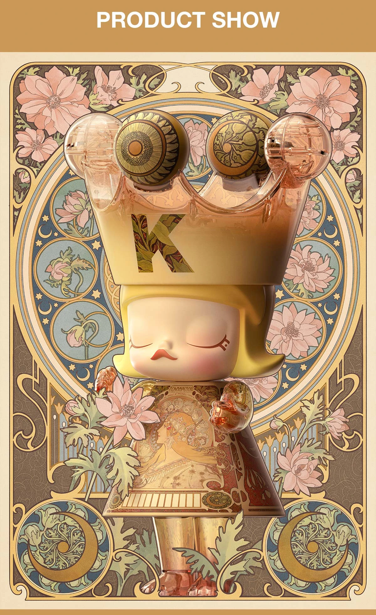 MEGA ROYAL MOLLY 400% Mucha·Zodiac 12 MEGA ROYAL MOLLY 400% Mucha·Zodiac - Image 12