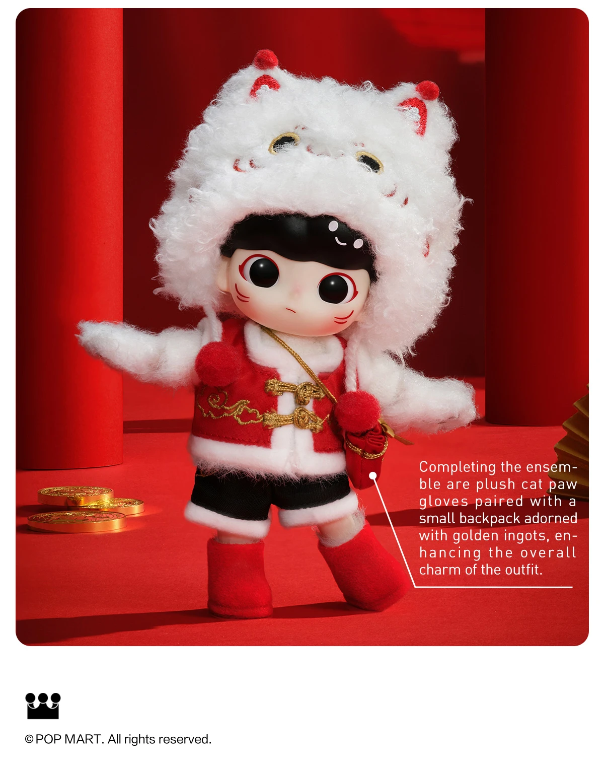 DIMOO Fortune Cat Action Figure 12 DIMOO Fortune Cat Action Figure - Image 12