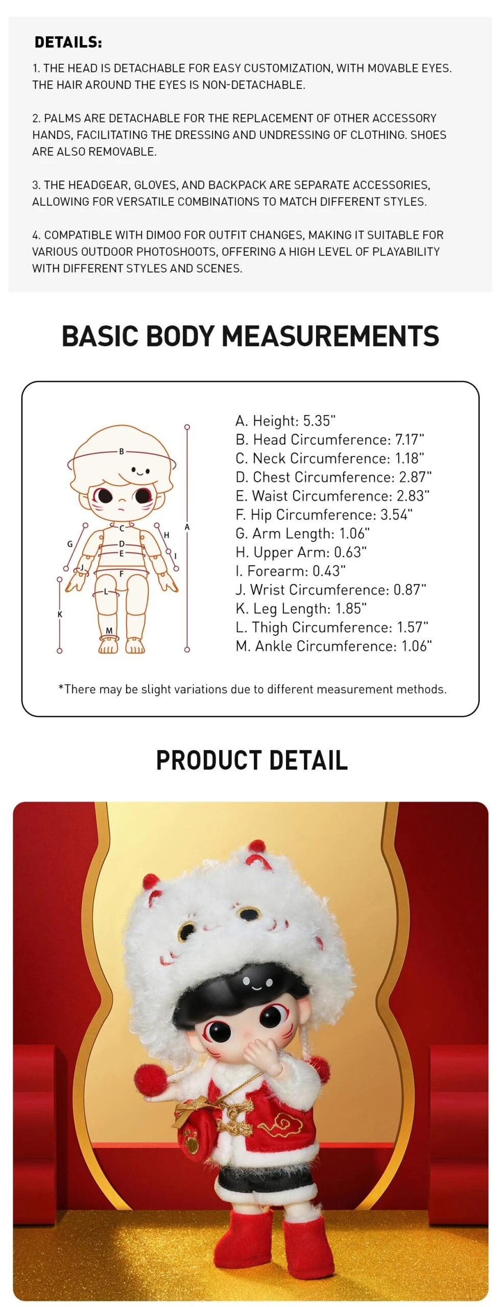 DIMOO Fortune Cat Action Figure 10 DIMOO Fortune Cat Action Figure - Image 10