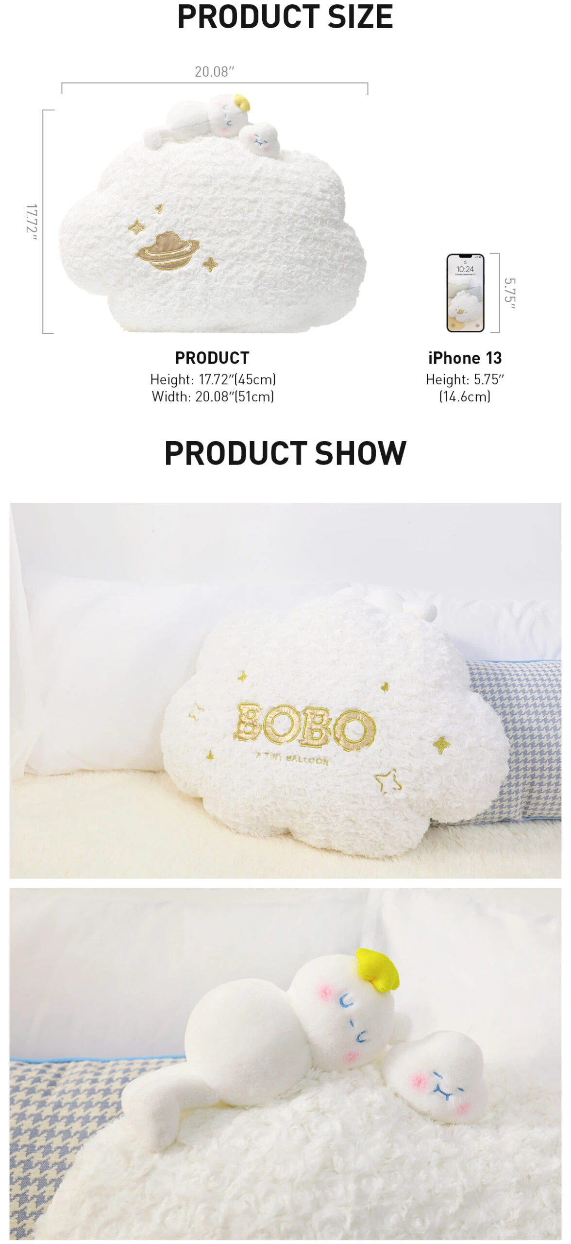 BOBO&COCO A Tiny Balloon Pillow 8 BOBO&COCO A Tiny Balloon Pillow - Image 8