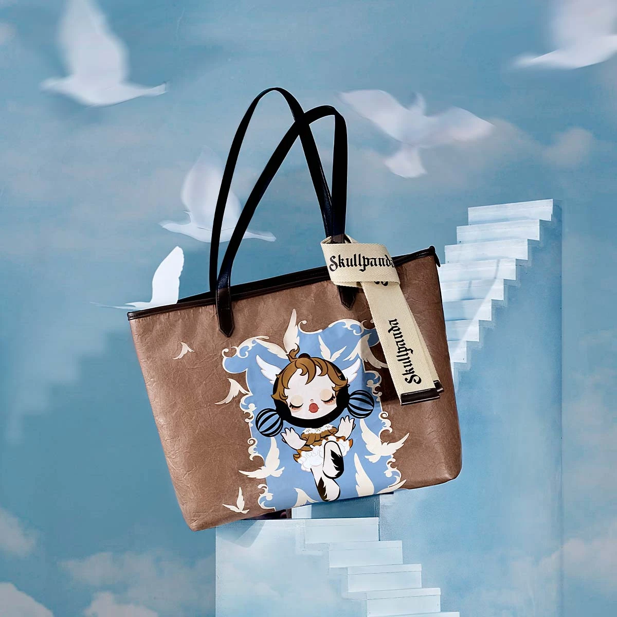 SKULLPANDA Image Of Reality Series-Tyvek Paper Bag 4 SKULLPANDA Image Of Reality Series-Tyvek Paper Bag - Image 4