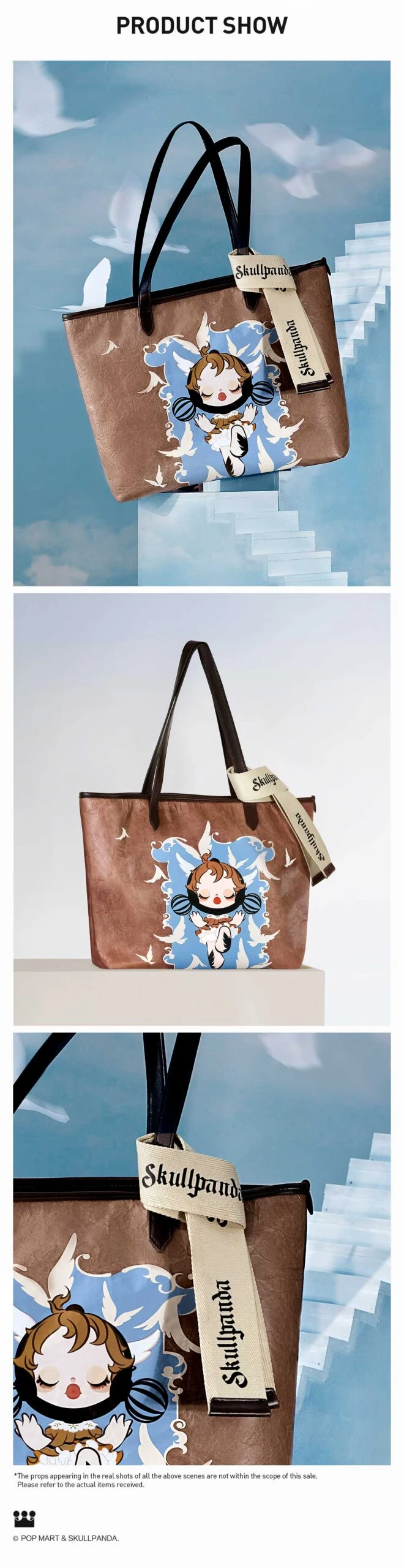 SKULLPANDA Image Of Reality Series-Tyvek Paper Bag 6 SKULLPANDA Image Of Reality Series-Tyvek Paper Bag - Image 6