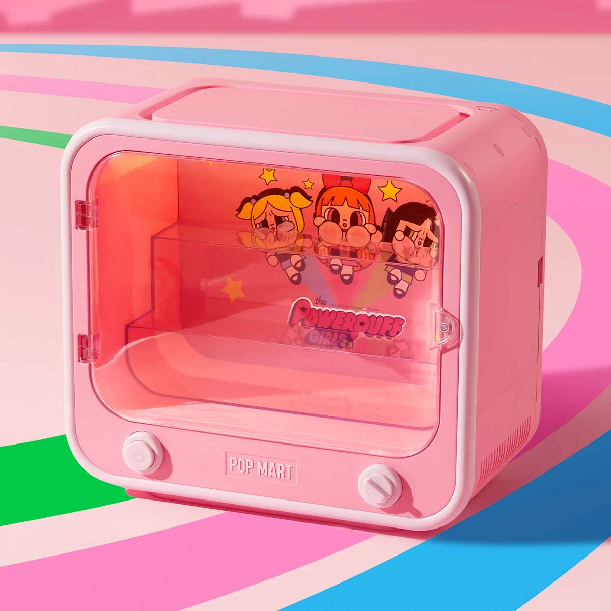 CRYBABY × Powerpuff Girls Series-TV Set Luminous Display Container 3 CRYBABY × Powerpuff Girls Series-TV Set Luminous Display Container - Image 3