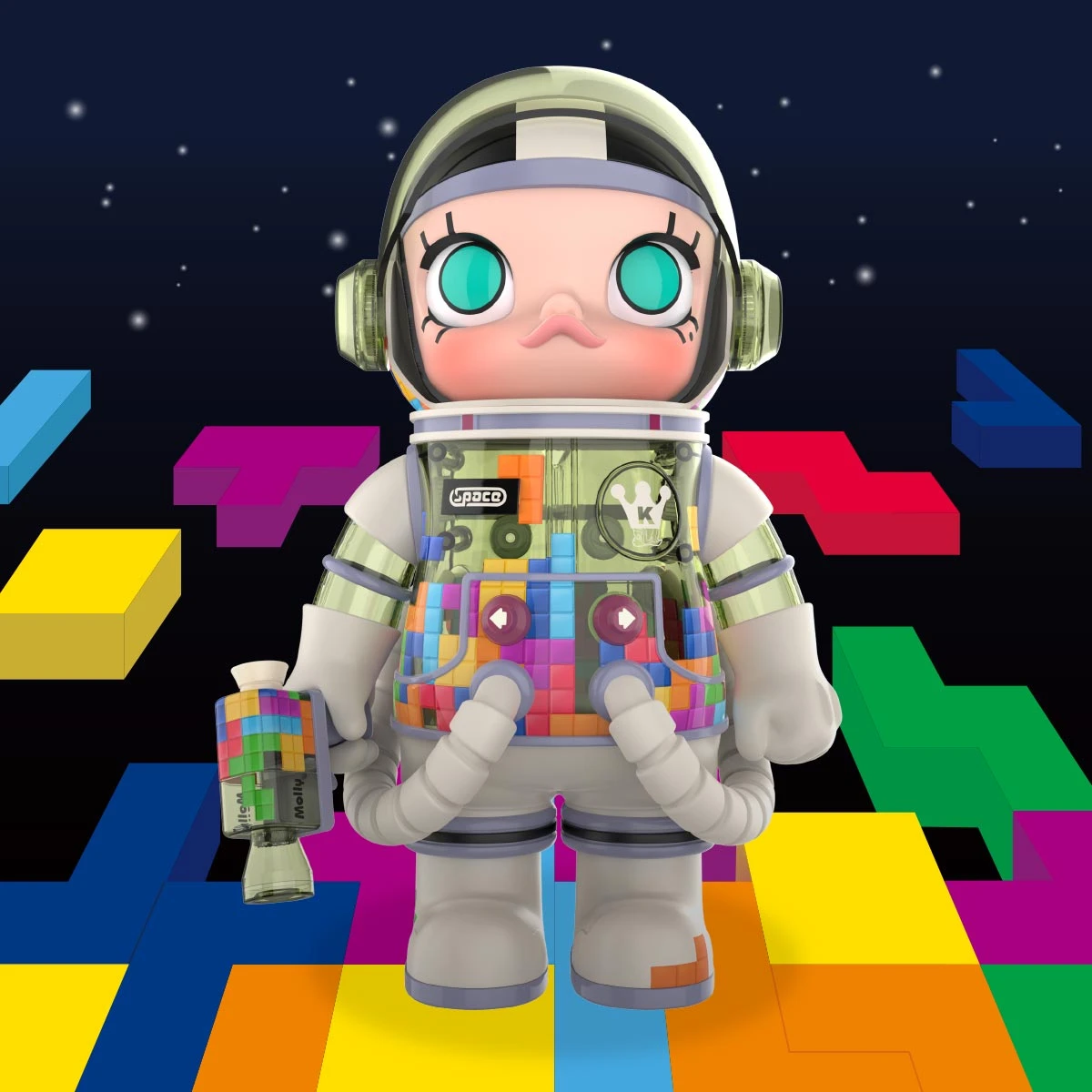 MEGA SPACE MOLLY 400% TETRIS 2 MEGA SPACE MOLLY 400% TETRIS - Image 2