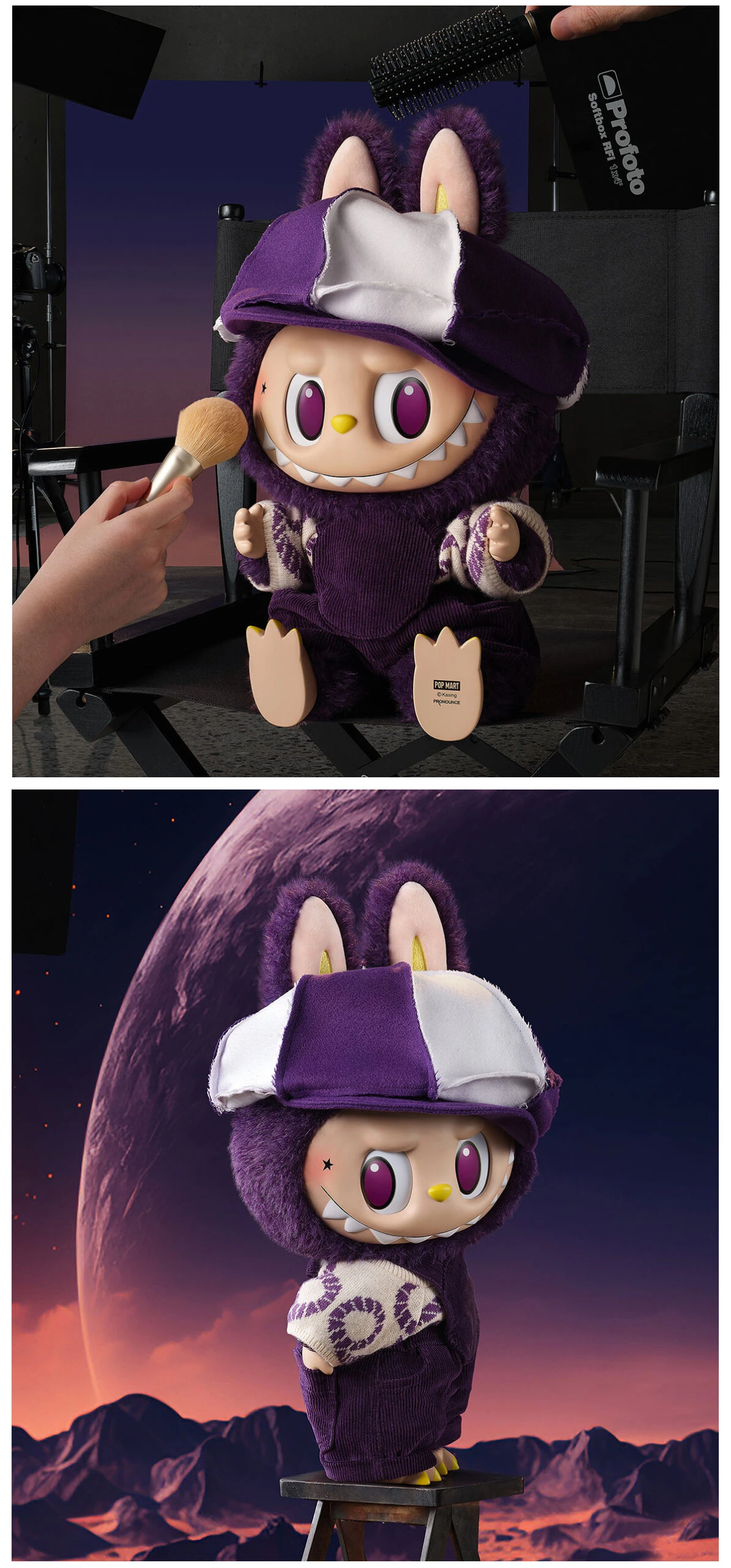 LABUBU × PRONOUNCE-BE FANCY NOW Vinyl Plush Doll 10 LABUBU × PRONOUNCE-BE FANCY NOW Vinyl Plush Doll - Image 10