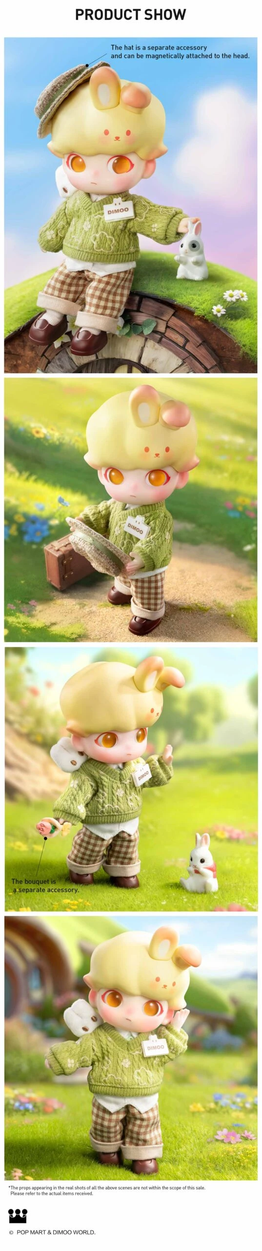 DIMOO Holiday Rabbit Action Figure 5 DIMOO Holiday Rabbit Action Figure - Image 5