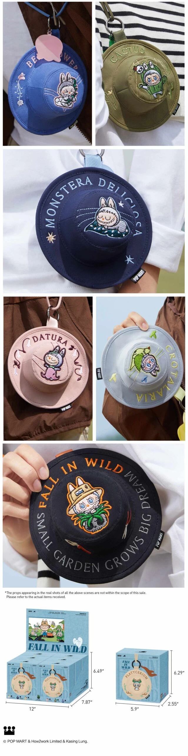 THE MONSTERS FALL IN WILD SERIES-Bucket Hat Mini Bag BIind Box 15 THE MONSTERS FALL IN WILD SERIES-Bucket Hat Mini Bag BIind Box - Image 15