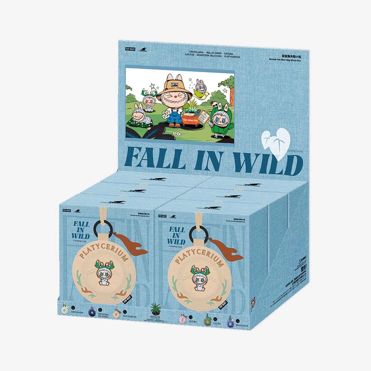 THE MONSTERS FALL IN WILD SERIES-Bucket Hat Mini Bag BIind Box 12 THE MONSTERS FALL IN WILD SERIES-Bucket Hat Mini Bag BIind Box - Image 12