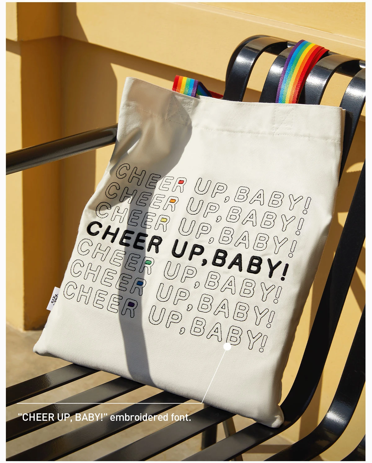 CRYBABY CHEER UP, BABY! SERIES-Canvas Bag 16 CRYBABY CHEER UP, BABY! SERIES-Canvas Bag - Image 16
