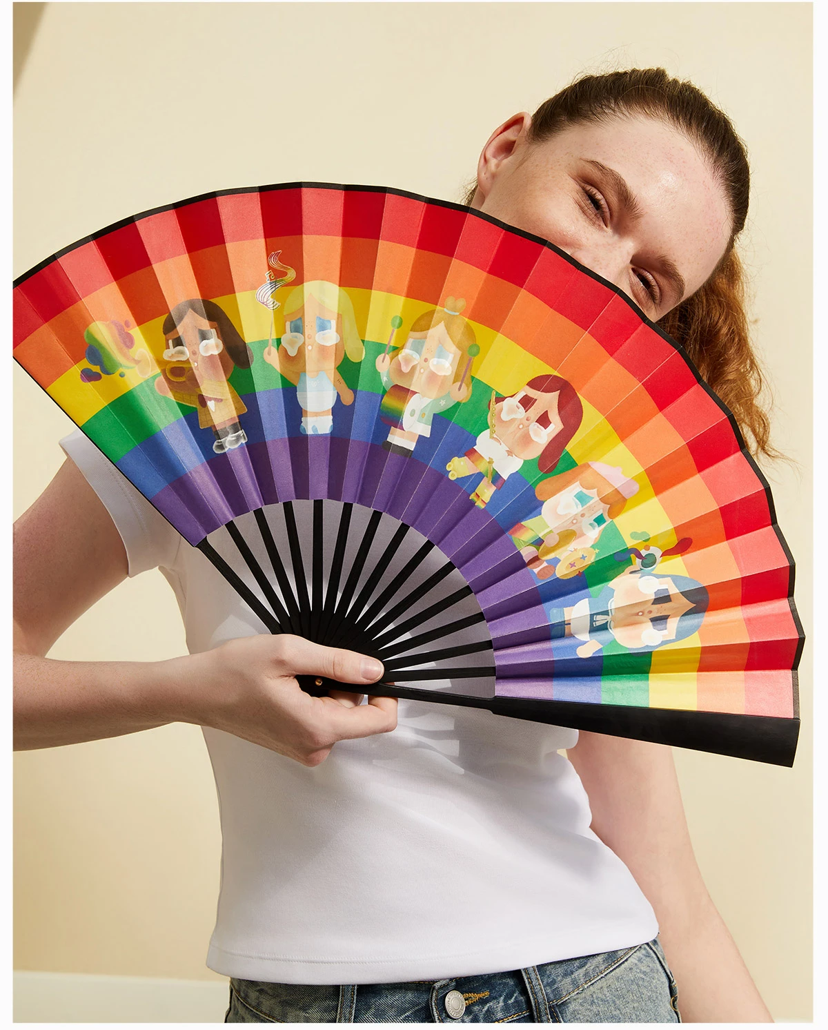 CRYBABY CHEER UP, BABY! SERIES-Folding Fan 10 CRYBABY CHEER UP, BABY! SERIES-Folding Fan - Image 10