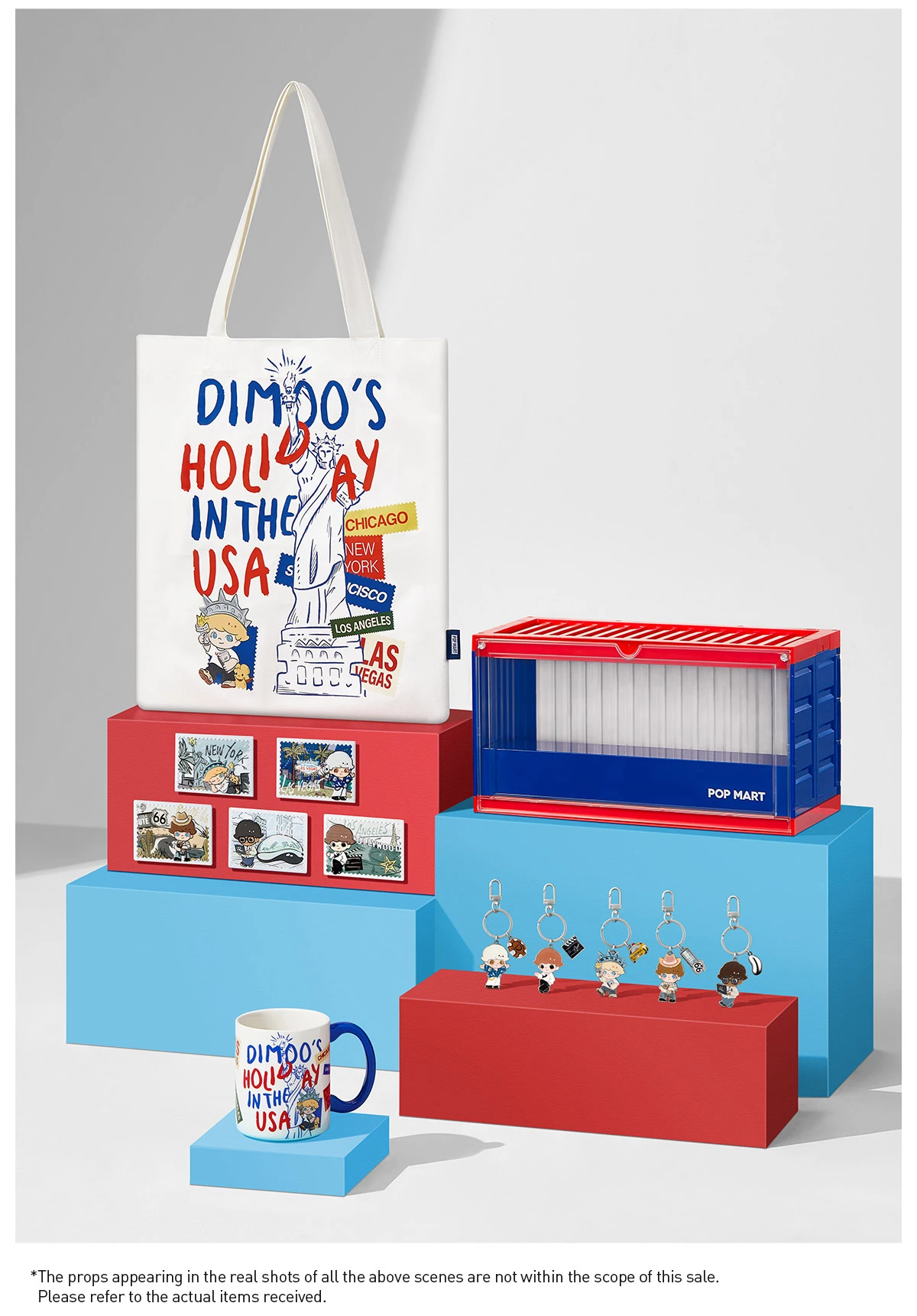 DIMOO'S HOLIDAY IN THE USA SERIES-Canvas Bag 10 DIMOO'S HOLIDAY IN THE USA SERIES-Canvas Bag - Image 10