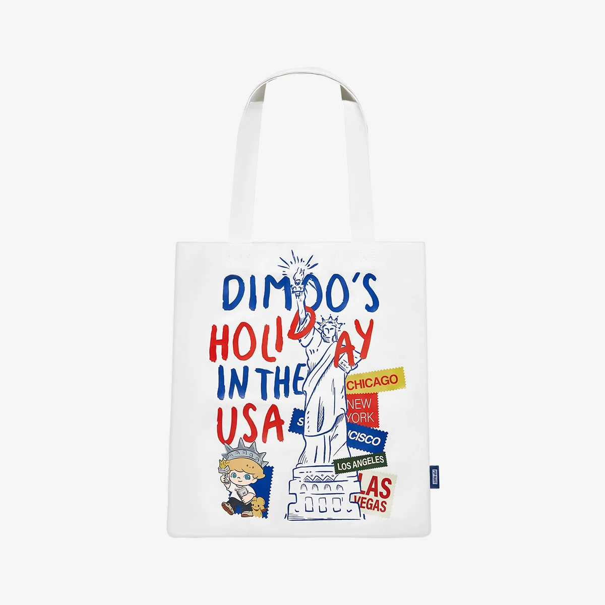 DIMOO'S HOLIDAY IN THE USA SERIES-Canvas Bag 1 DIMOO'S HOLIDAY IN THE USA SERIES-Canvas Bag