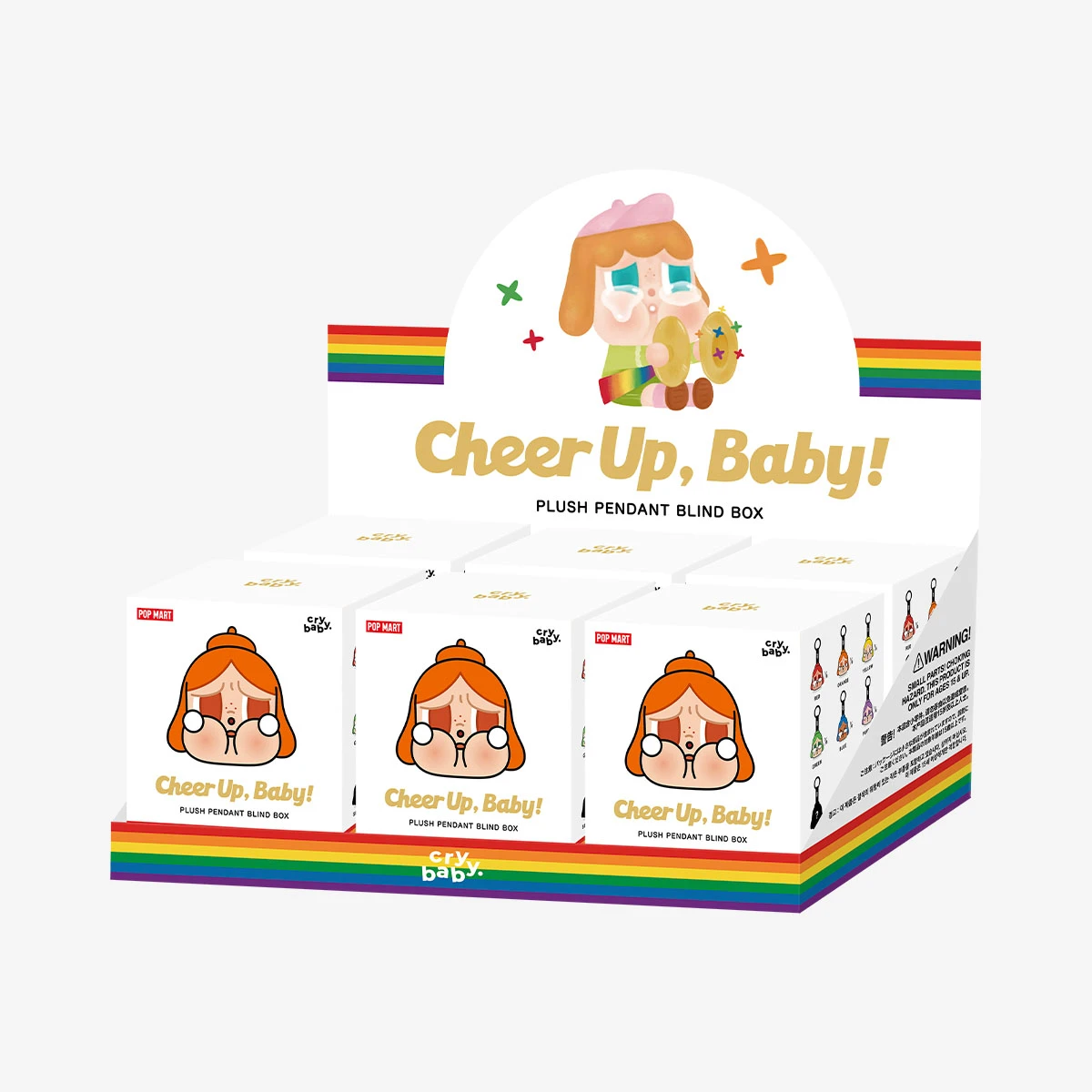 CRYBABY CHEER UP, BABY! SERIES-Plush Pendant Blind Box 12 CRYBABY CHEER UP, BABY! SERIES-Plush Pendant Blind Box - Image 12