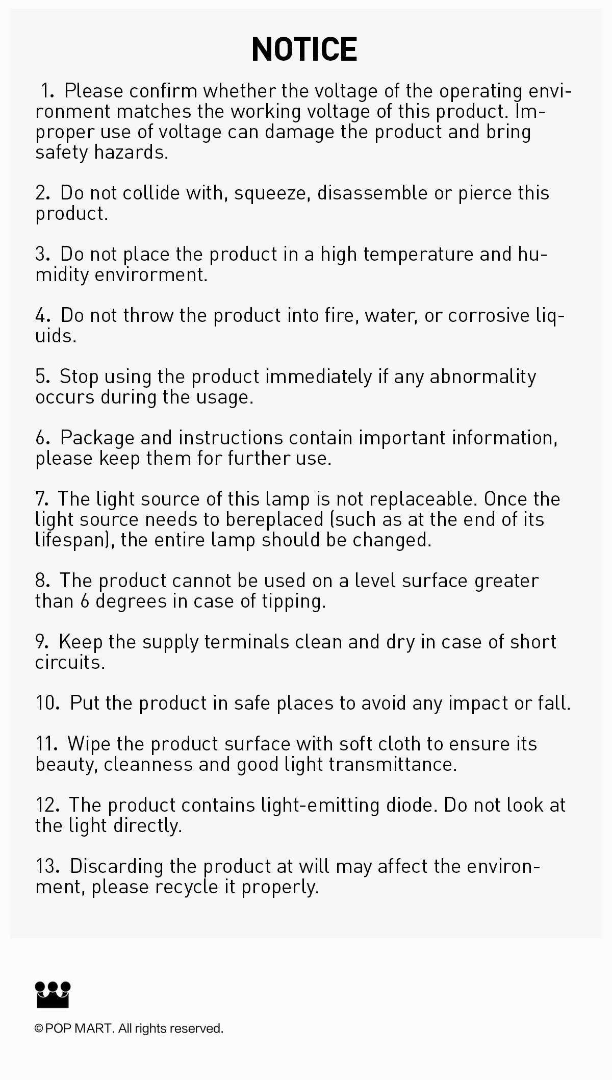 CRYBABY Sad Club Series-Lamp 14 CRYBABY Sad Club Series-Lamp - Image 14
