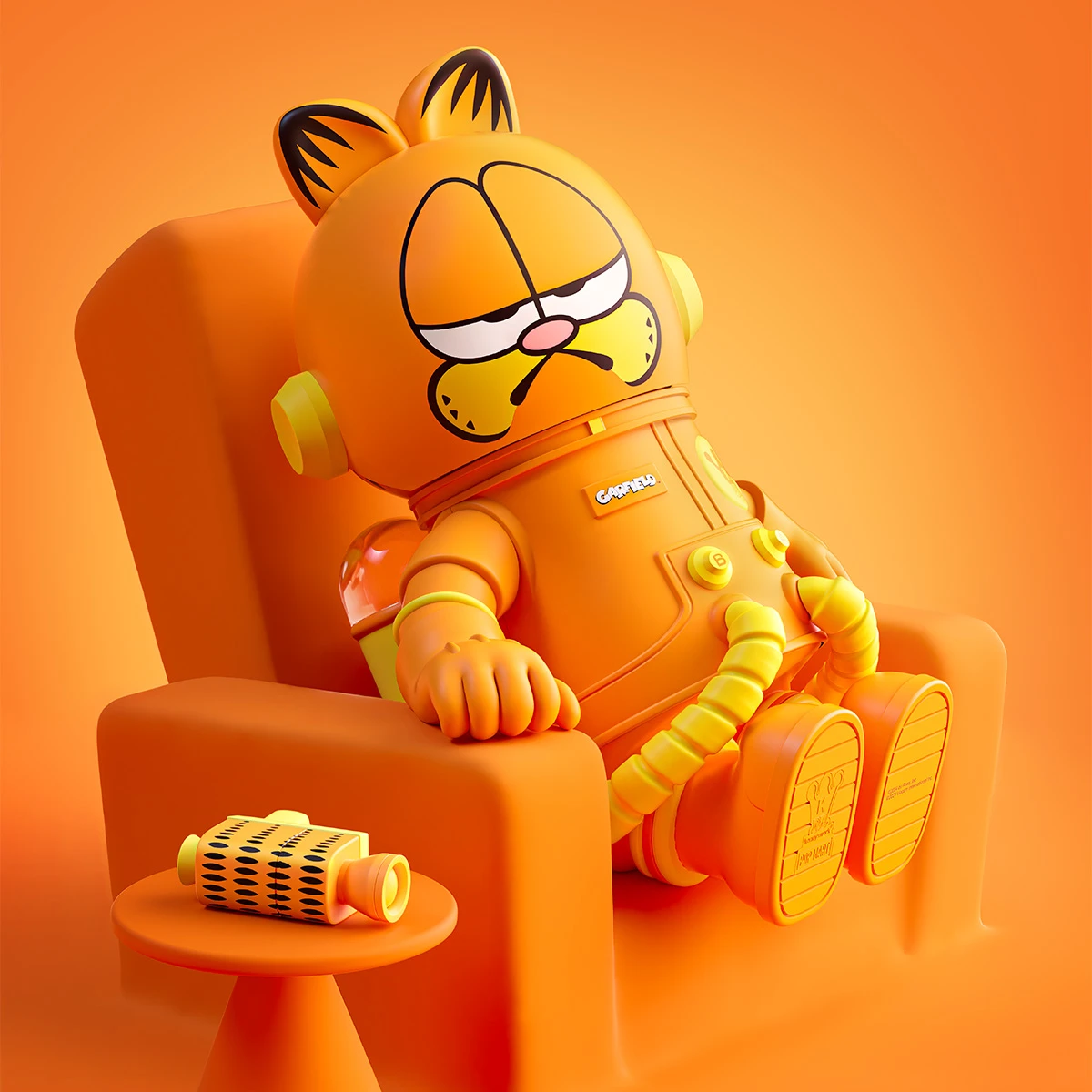 MEGA SPACE MOLLY 400% Garfield 7 MEGA SPACE MOLLY 400% Garfield - Image 7
