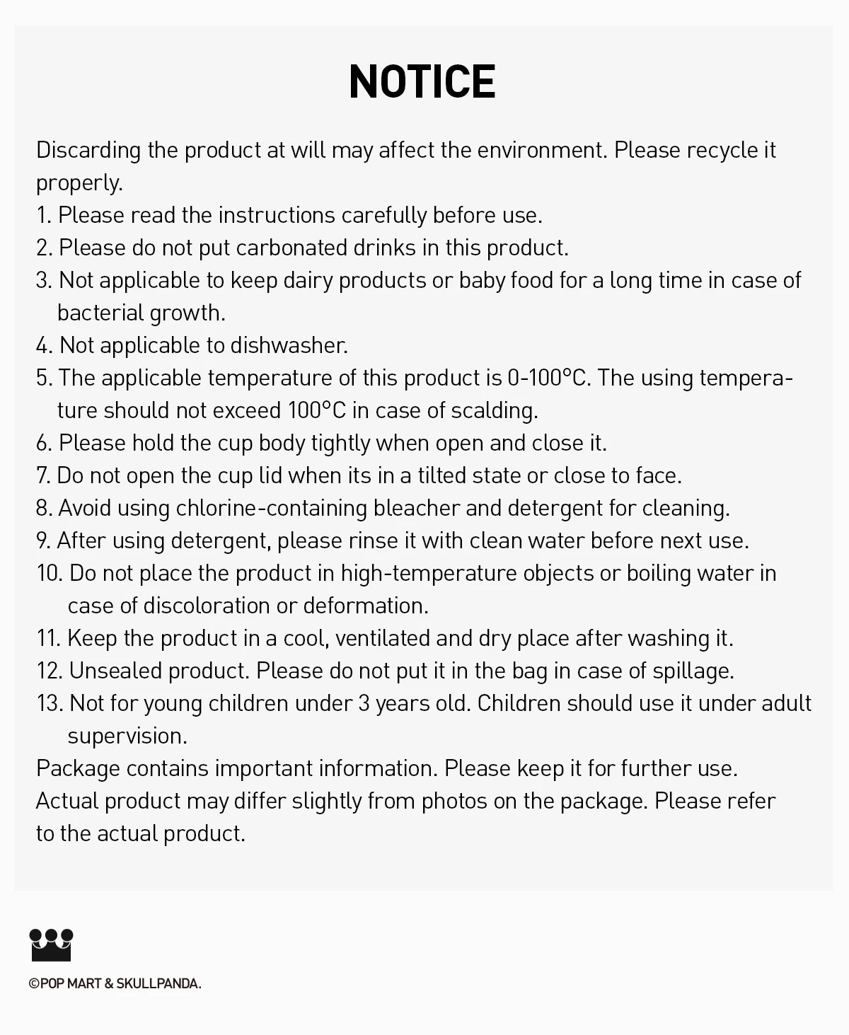 SKULLPANDA The Sound Series-Tumbler 13 SKULLPANDA The Sound Series-Tumbler - Image 13