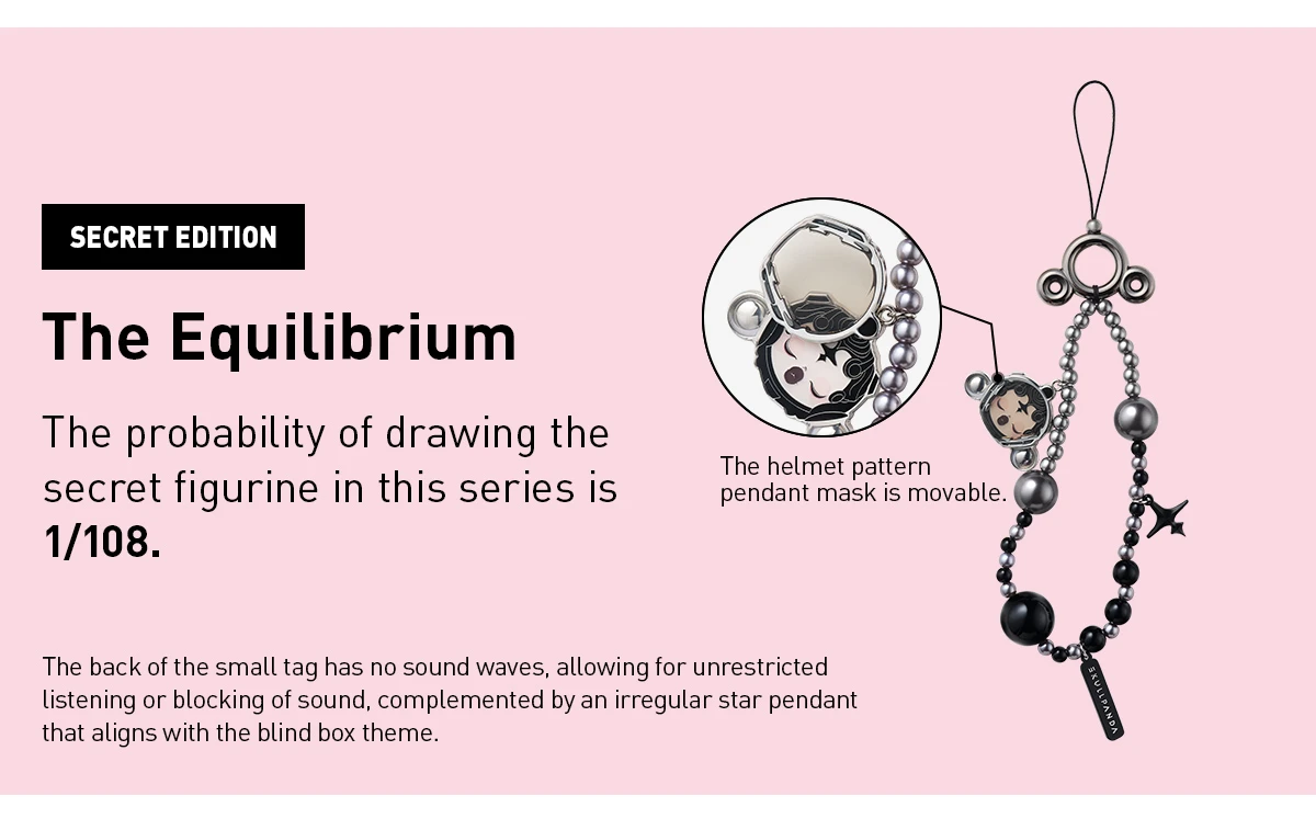 SKULLPANDA The Sound Series Phone Chain 17 SKULLPANDA The Sound Series Phone Chain - Image 17