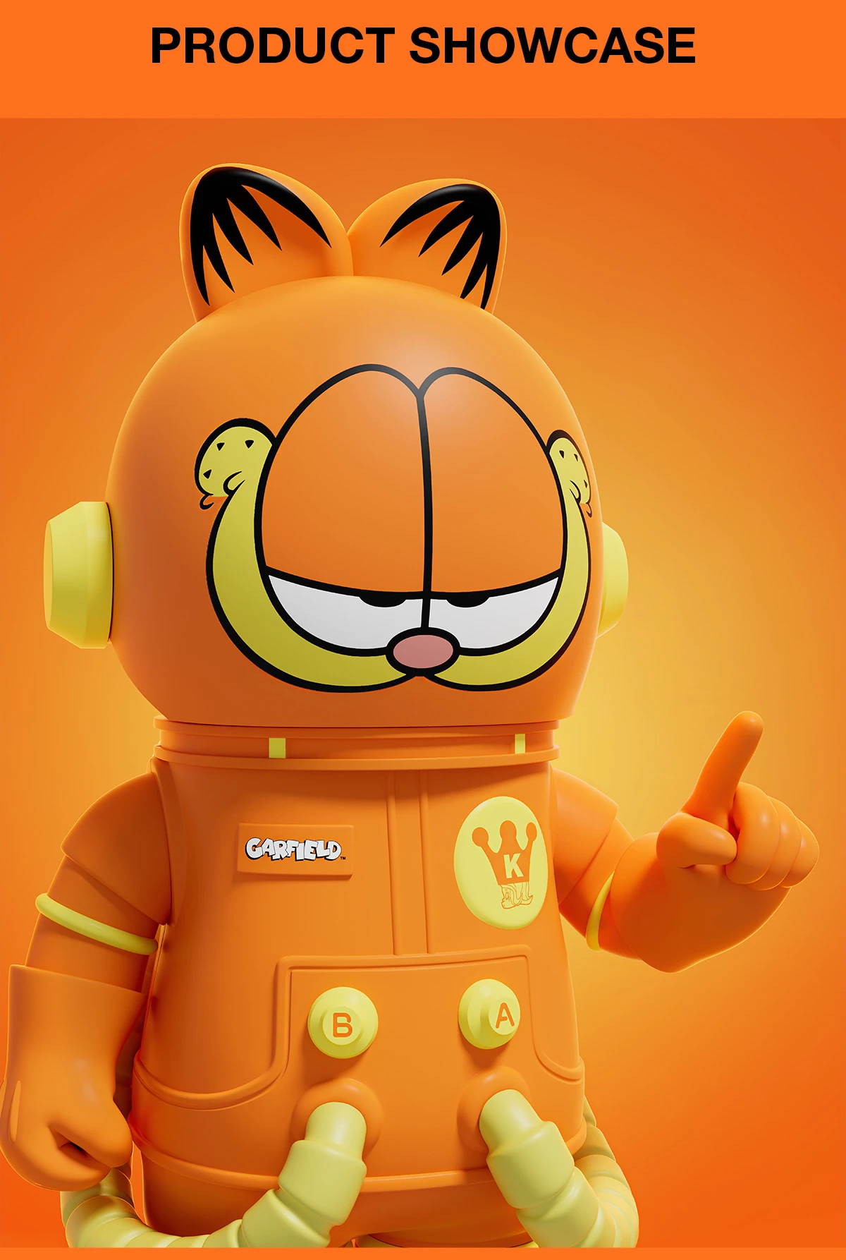 MEGA SPACE MOLLY 400% Garfield 13 MEGA SPACE MOLLY 400% Garfield - Image 13