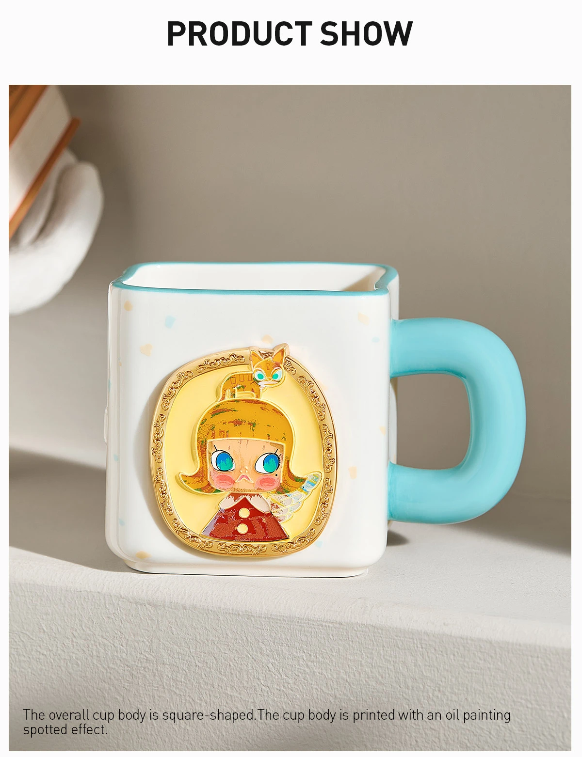 MOLLY Anniversary Statues Classical Retro 2 Series-Picture Frame Cup 9 MOLLY Anniversary Statues Classical Retro 2 Series-Picture Frame Cup - Image 9