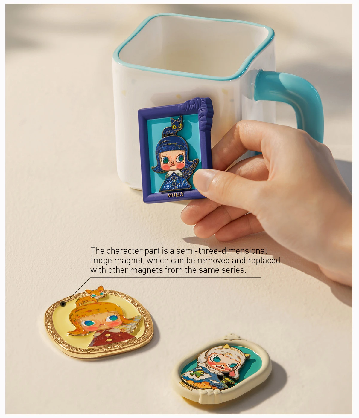 MOLLY Anniversary Statues Classical Retro 2 Series-Picture Frame Cup 11 MOLLY Anniversary Statues Classical Retro 2 Series-Picture Frame Cup - Image 11