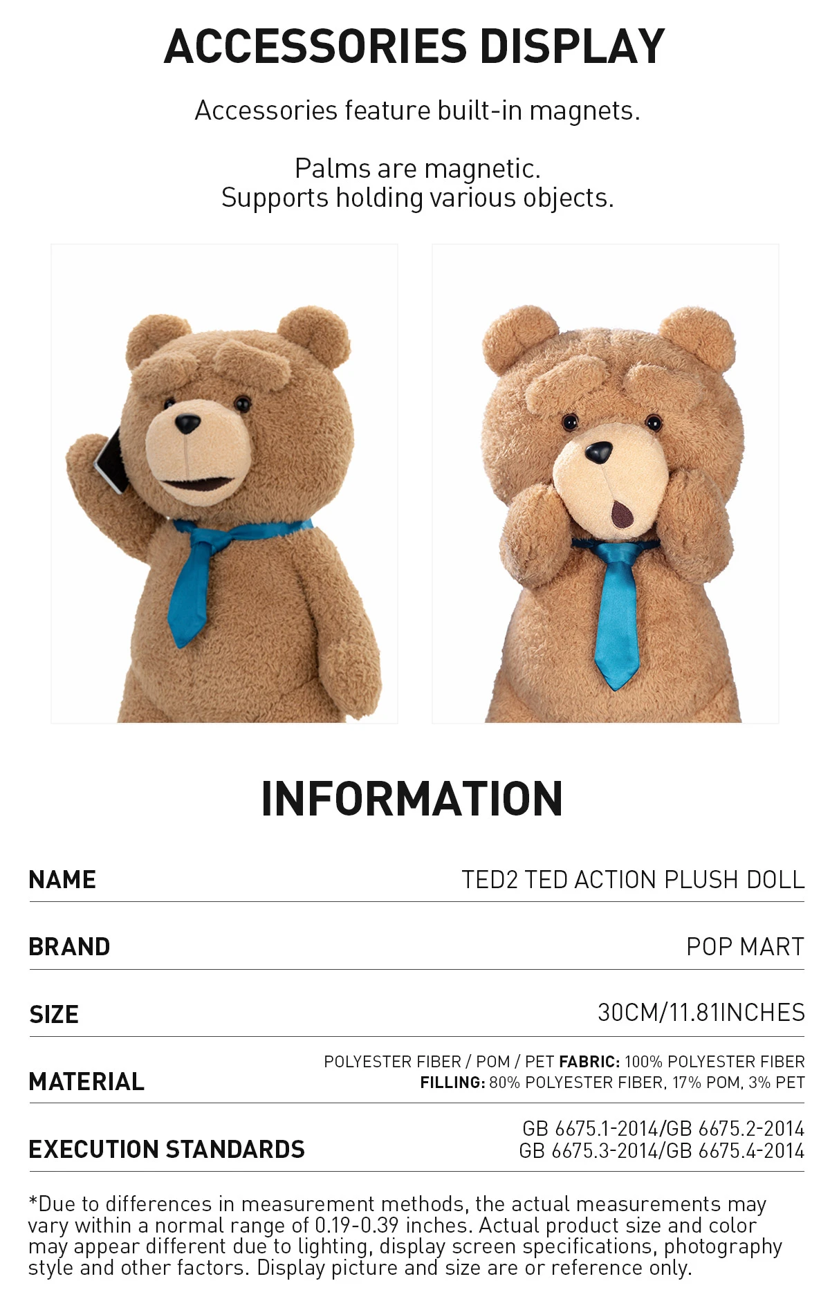 Ted2-ted Action Plush Figure 9 Ted2-ted Action Plush Figure - Image 9