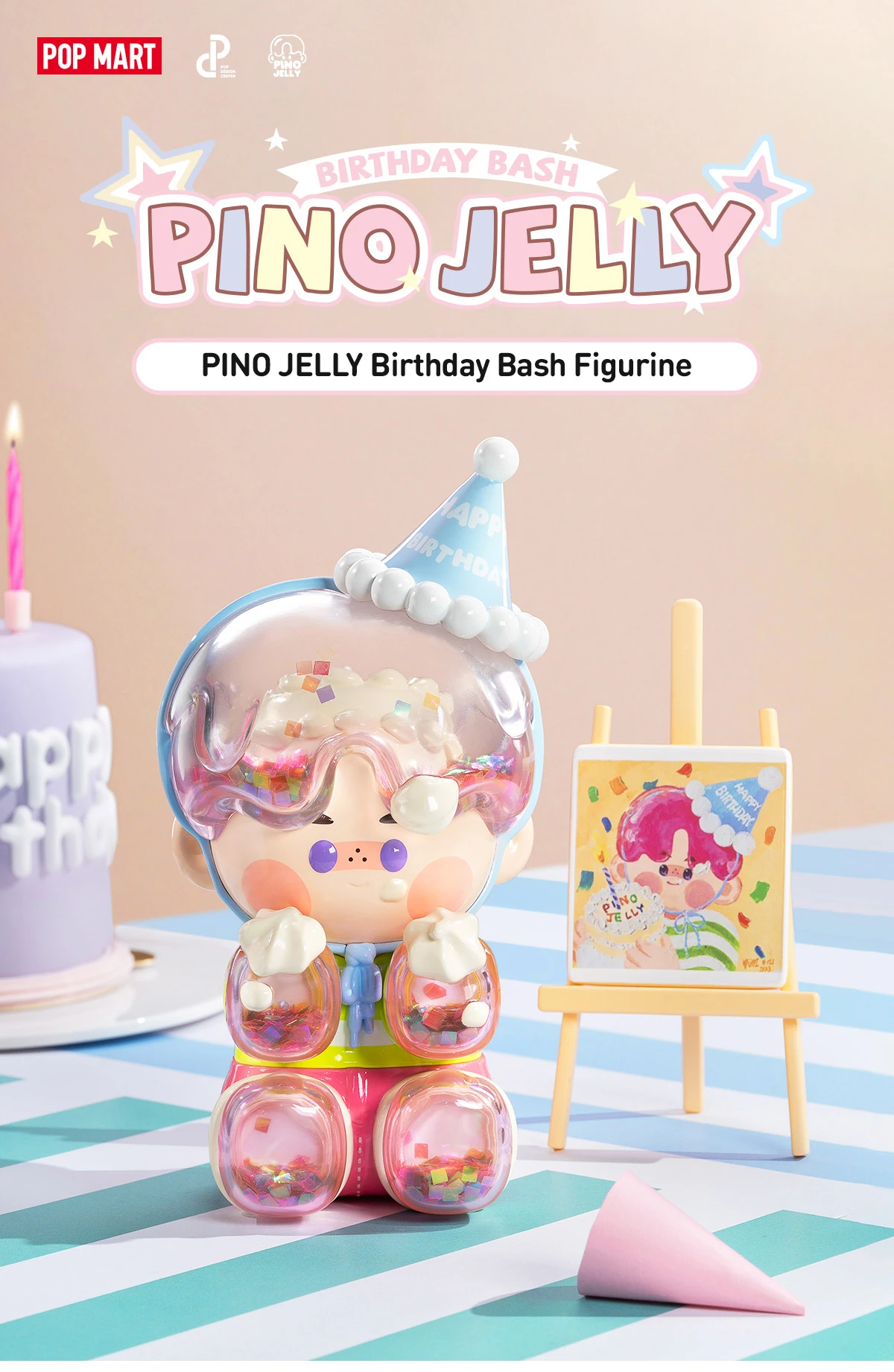 PINO JELLY Birthday Bash Figurine 9 PINO JELLY Birthday Bash Figurine - Image 9