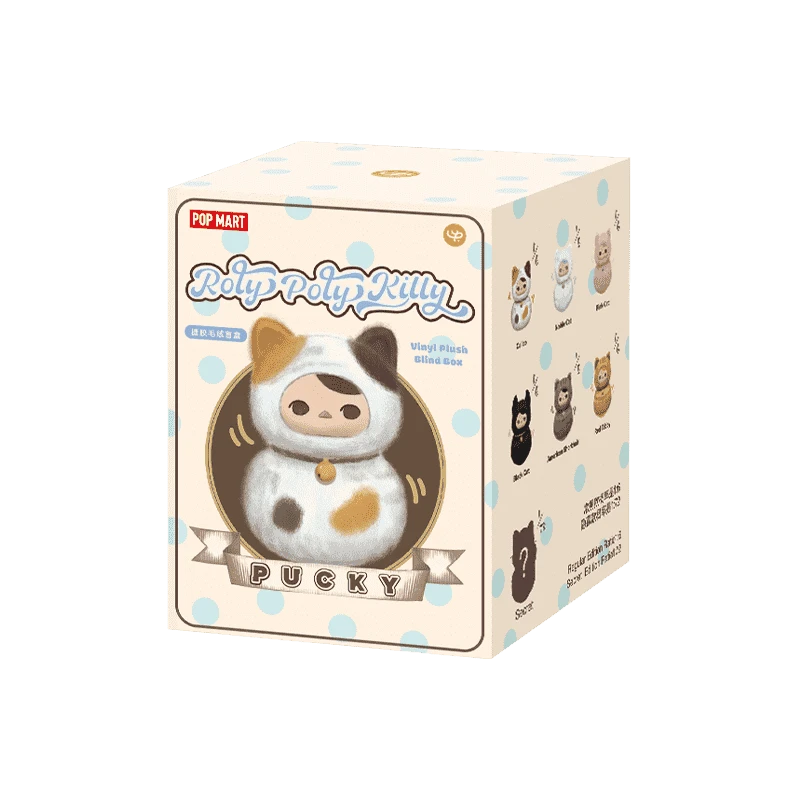 PUCKY Roly-Poly Kitty Series-Vinyl Plush Blind Box 17 PUCKY Roly-Poly Kitty Series-Vinyl Plush Blind Box - Image 17