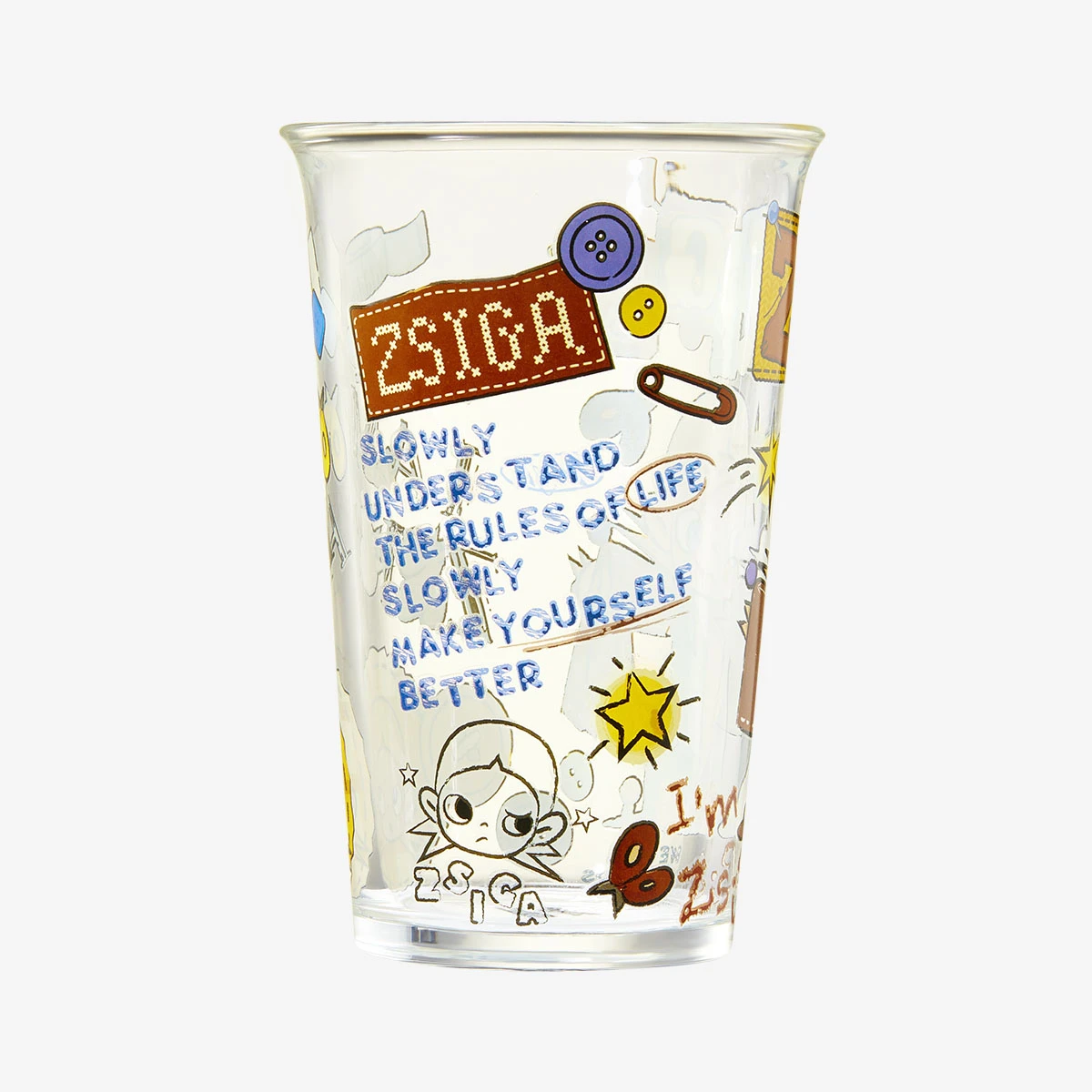 Zsiga We All Are Kids Series-Glass (Cold Water Cup) 2 Zsiga We All Are Kids Series-Glass (Cold Water Cup) - Image 2
