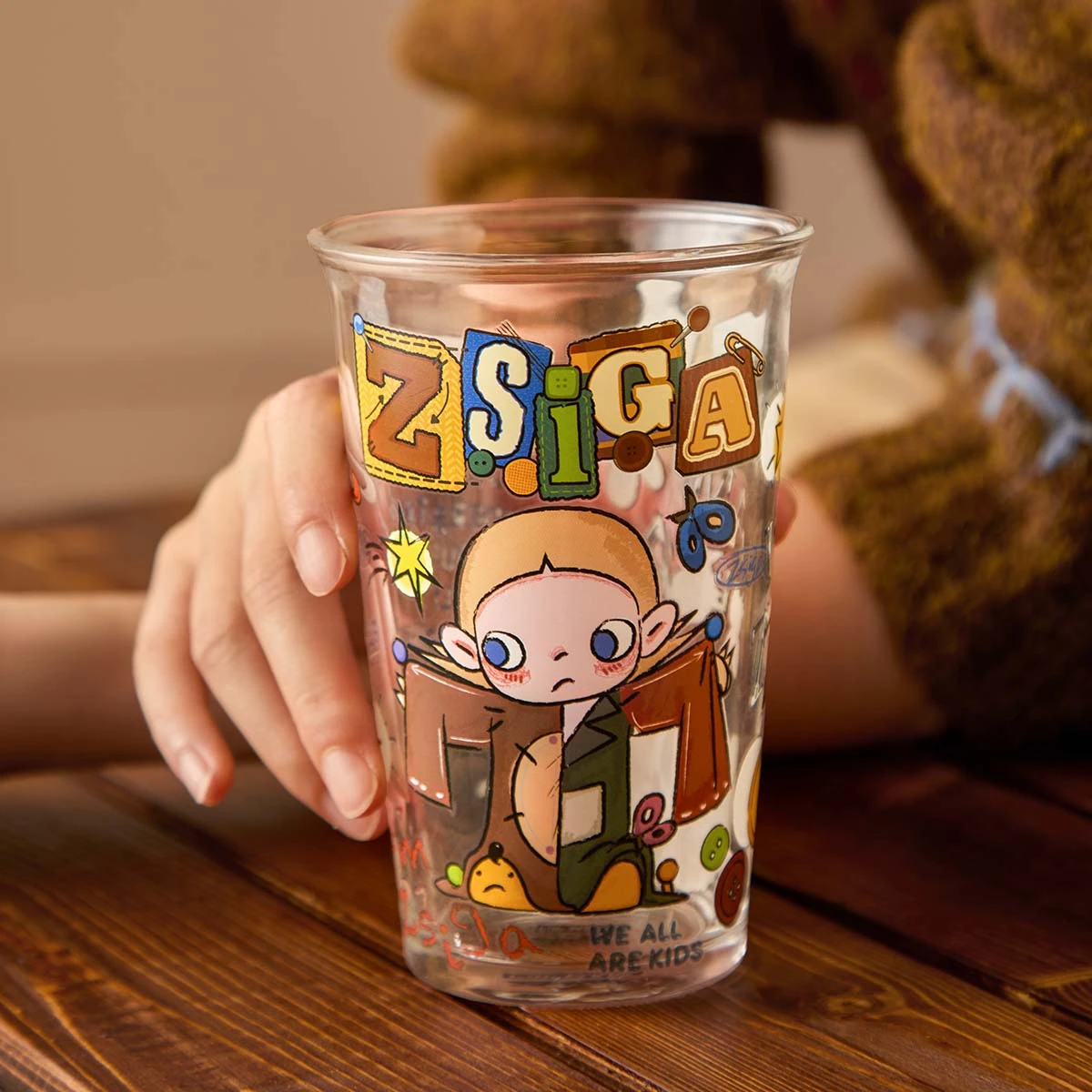 Zsiga We All Are Kids Series-Glass (Cold Water Cup) 4 Zsiga We All Are Kids Series-Glass (Cold Water Cup) - Image 4