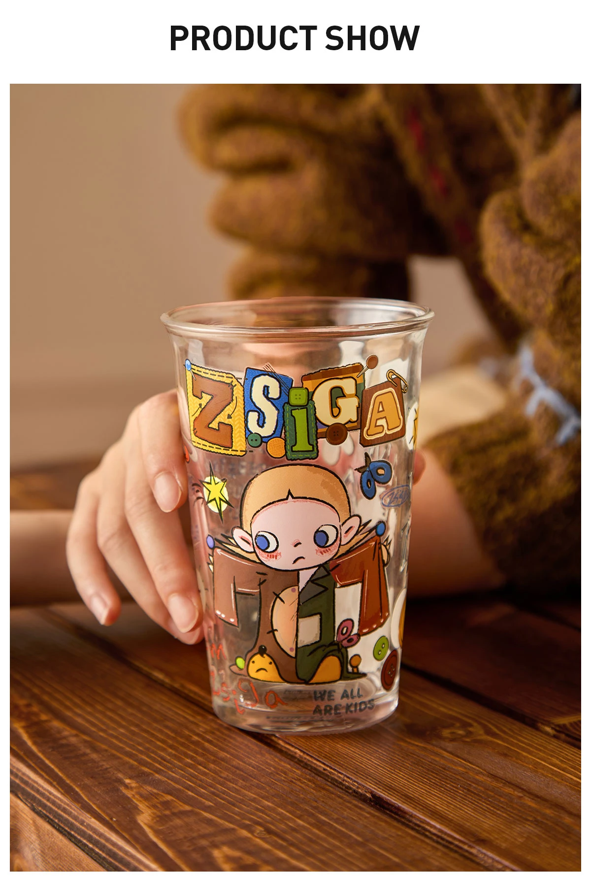 Zsiga We All Are Kids Series-Glass (Cold Water Cup) 9 Zsiga We All Are Kids Series-Glass (Cold Water Cup) - Image 9
