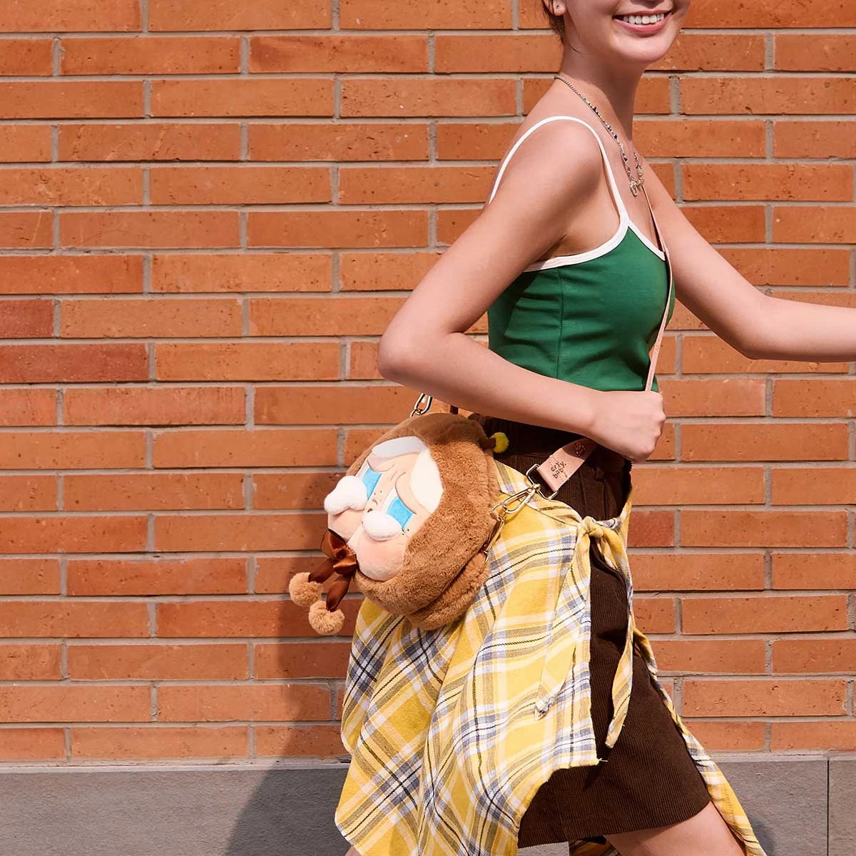 CRYBABY Crying Again Series-Big Head Bag(I'll Bring You A Flower) 5 CRYBABY Crying Again Series-Big Head Bag(I'll Bring You A Flower) - Image 5