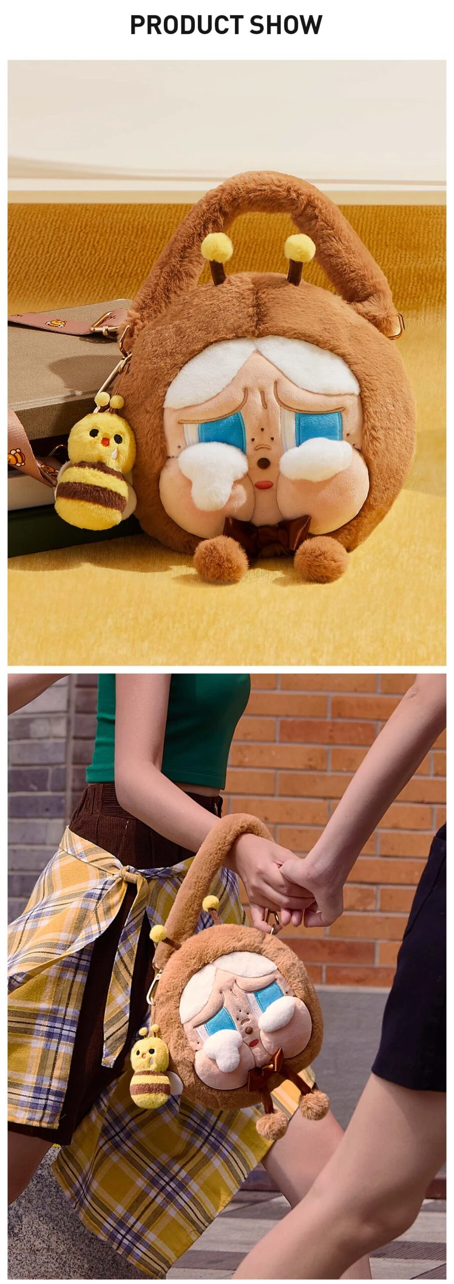 CRYBABY Crying Again Series-Big Head Bag(I'll Bring You A Flower) 9 CRYBABY Crying Again Series-Big Head Bag(I'll Bring You A Flower) - Image 9