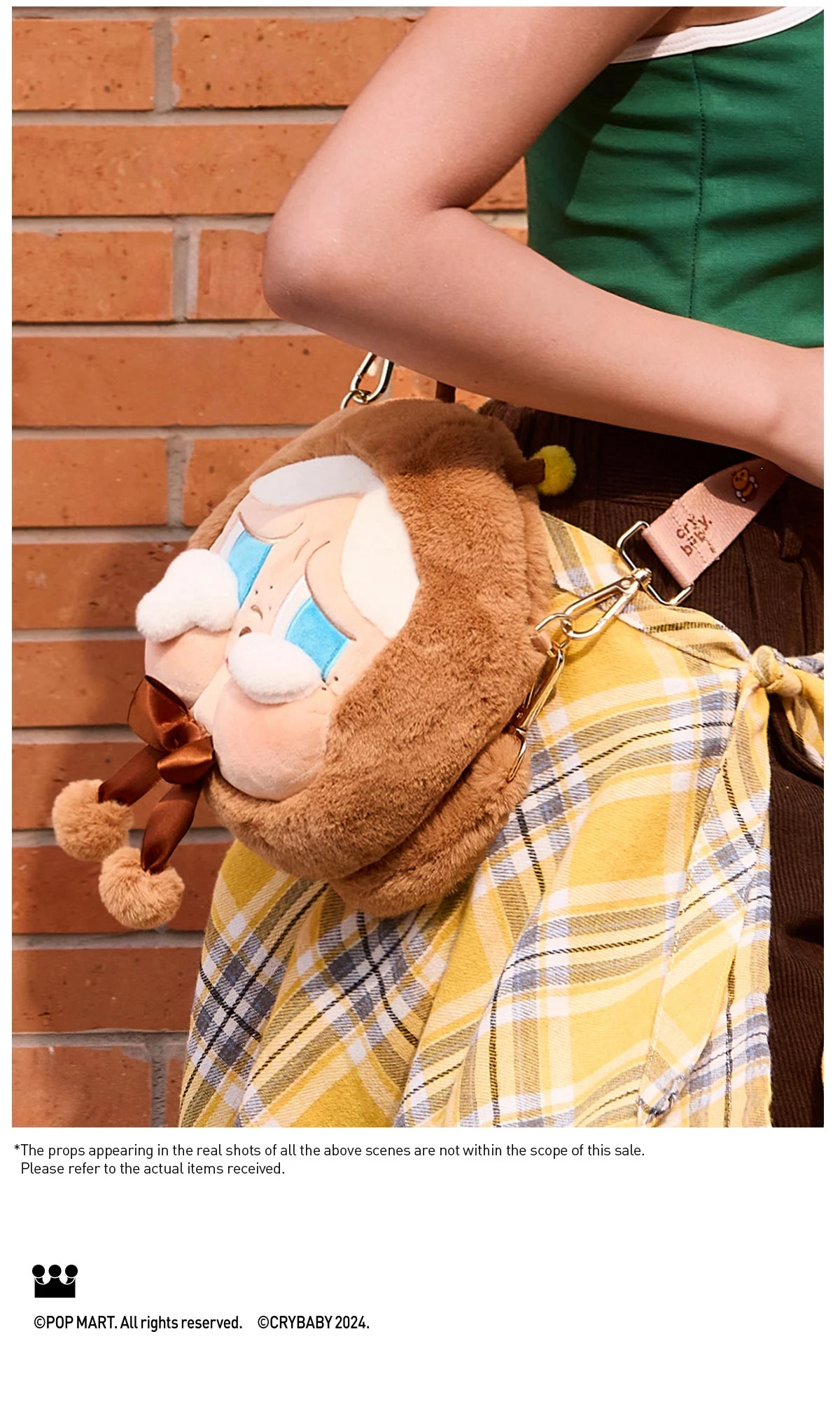 CRYBABY Crying Again Series-Big Head Bag(I'll Bring You A Flower) 11 CRYBABY Crying Again Series-Big Head Bag(I'll Bring You A Flower) - Image 11