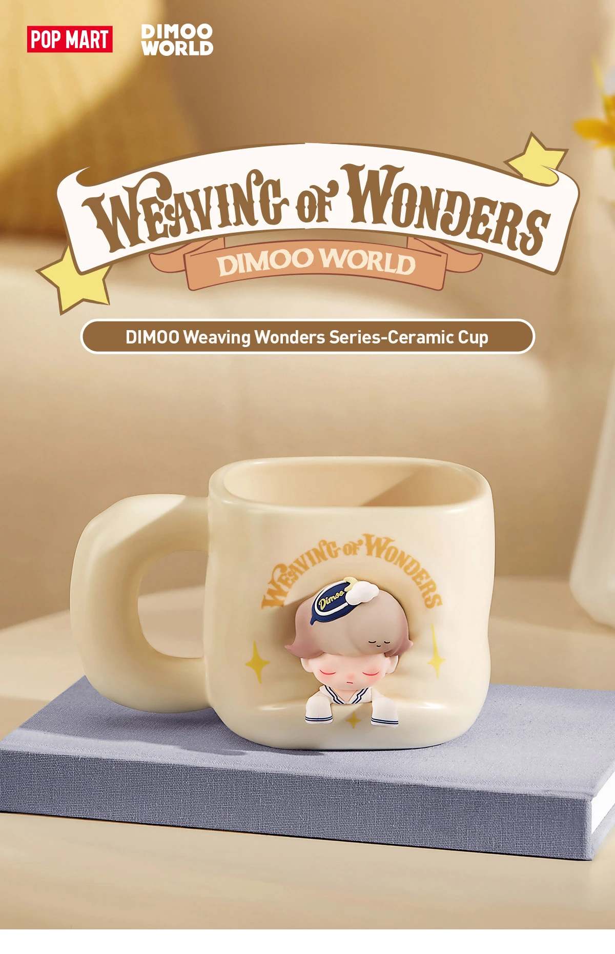 DIMOO Weaving Wonders Series-Ceramic Cup 3 DIMOO Weaving Wonders Series-Ceramic Cup - Image 3