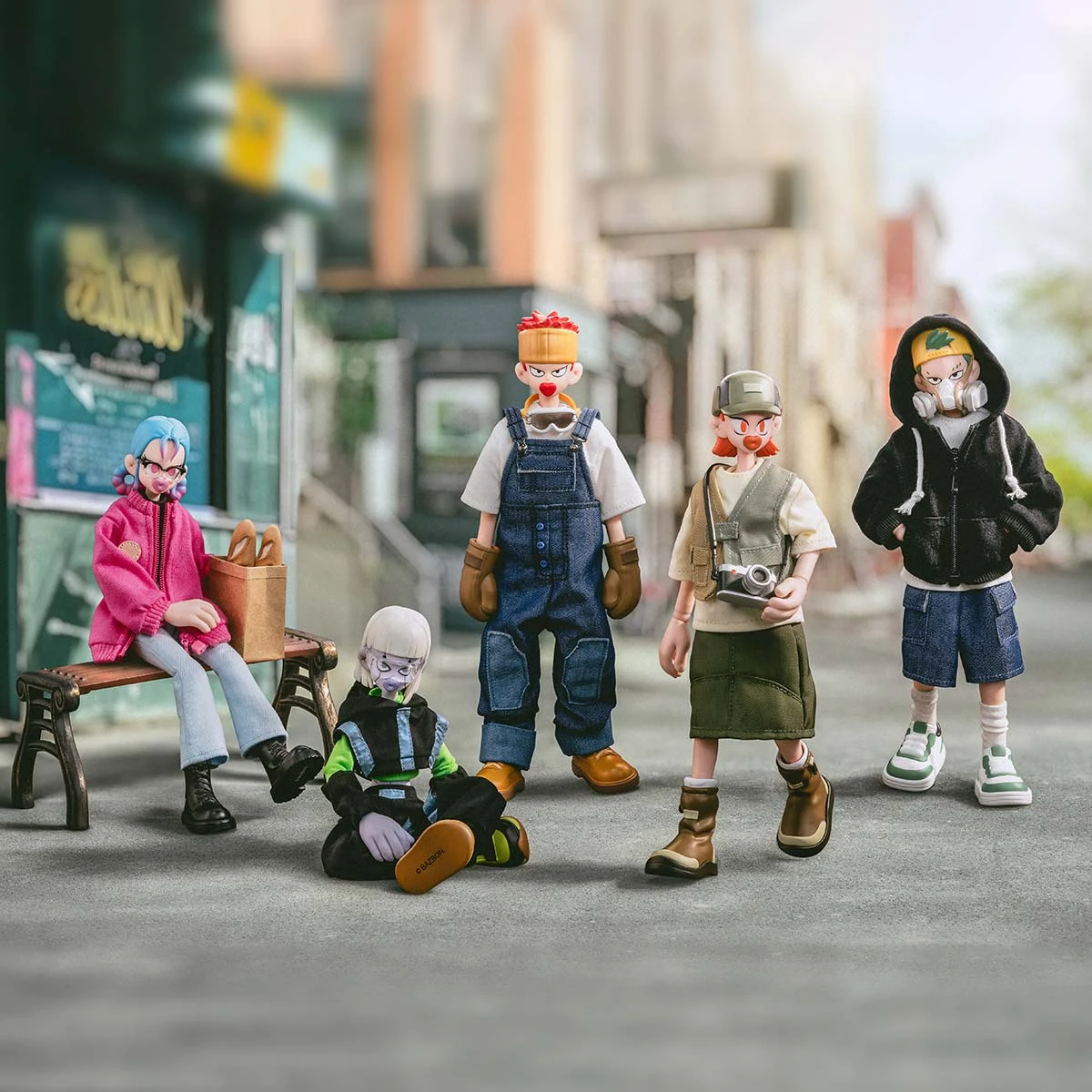 BAZBON Label Plan Series 1/8 Action Figure 5 BAZBON Label Plan Series 1/8 Action Figure - Image 5