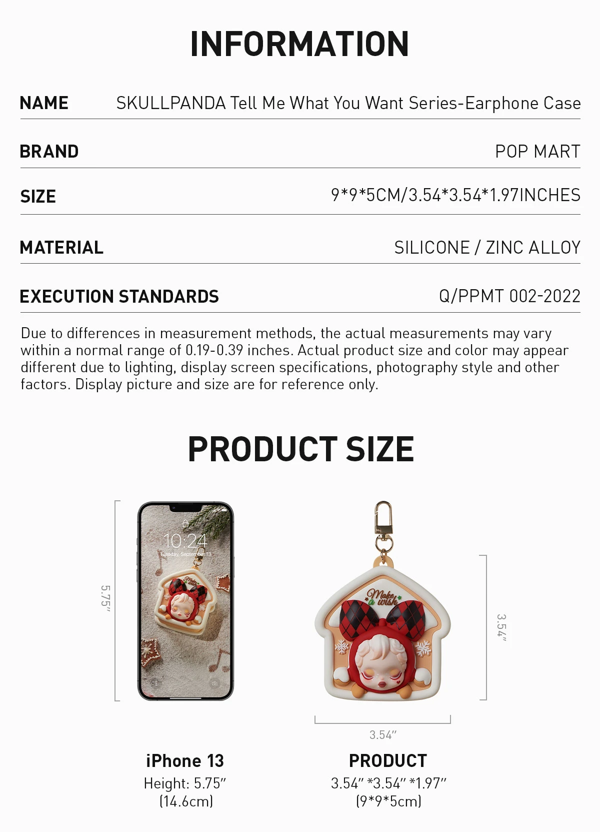 SKULLPANDA Tell Me What You Want Series-Earphone Case 5 SKULLPANDA Tell Me What You Want Series-Earphone Case - Image 5