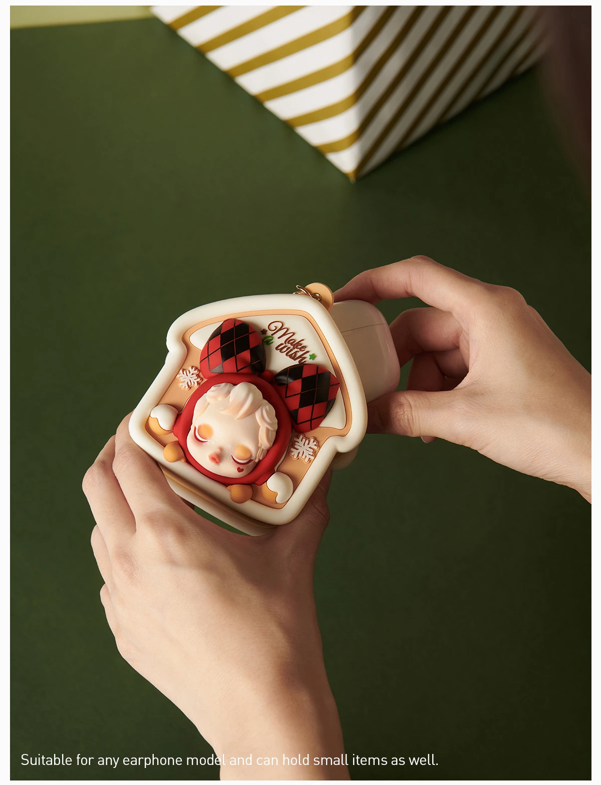 SKULLPANDA Tell Me What You Want Series-Earphone Case 7 SKULLPANDA Tell Me What You Want Series-Earphone Case - Image 7