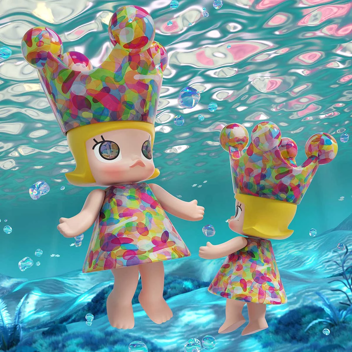 MEGA ROYAL MOLLY 1000% Huang Yuxing-Bubbles 6 MEGA ROYAL MOLLY 1000% Huang Yuxing-Bubbles - Image 6