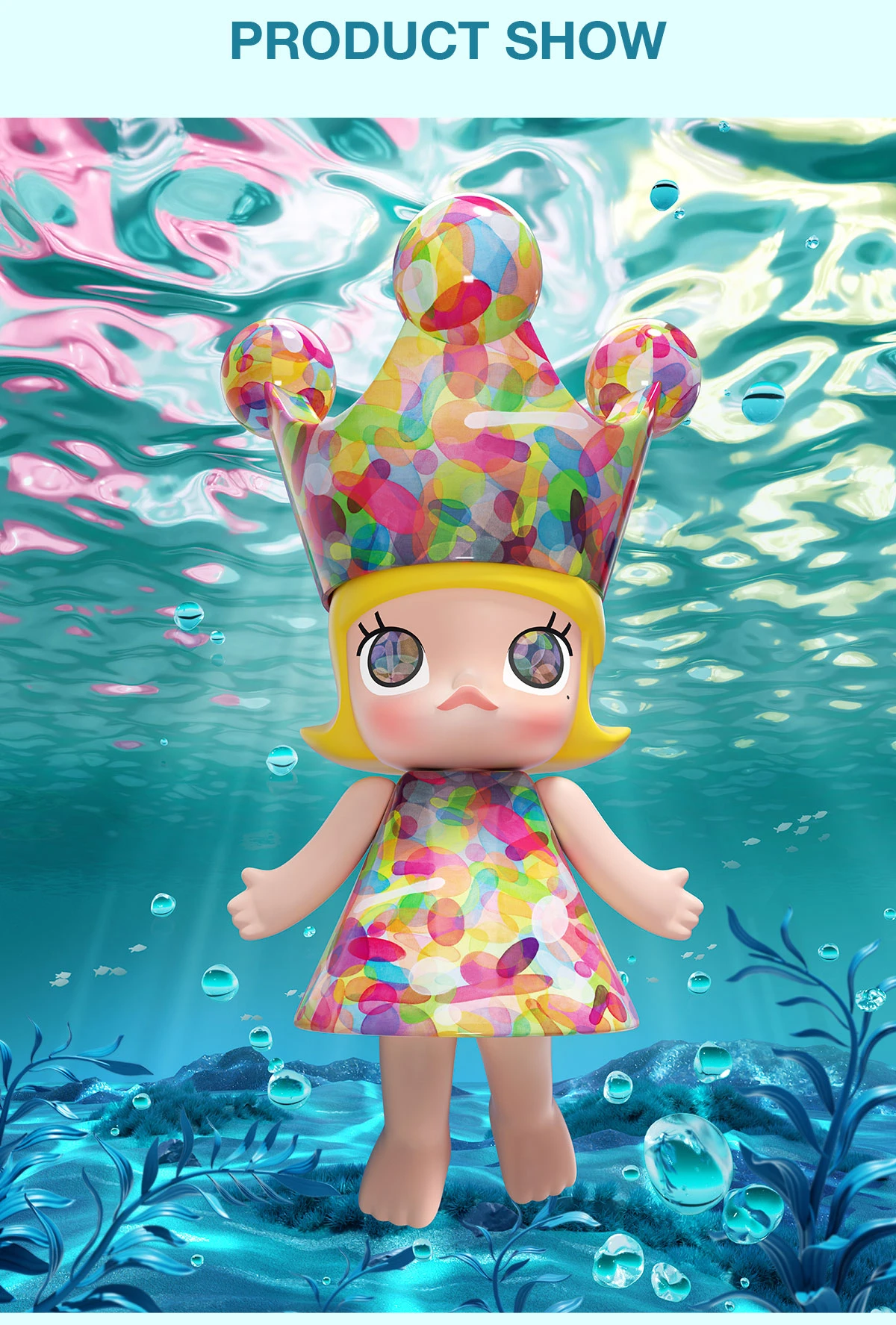 MEGA ROYAL MOLLY 1000% Huang Yuxing-Bubbles 12 MEGA ROYAL MOLLY 1000% Huang Yuxing-Bubbles - Image 12